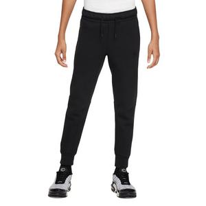 Nike Big Boys' Sportswear Tech Fleece Pants-Black