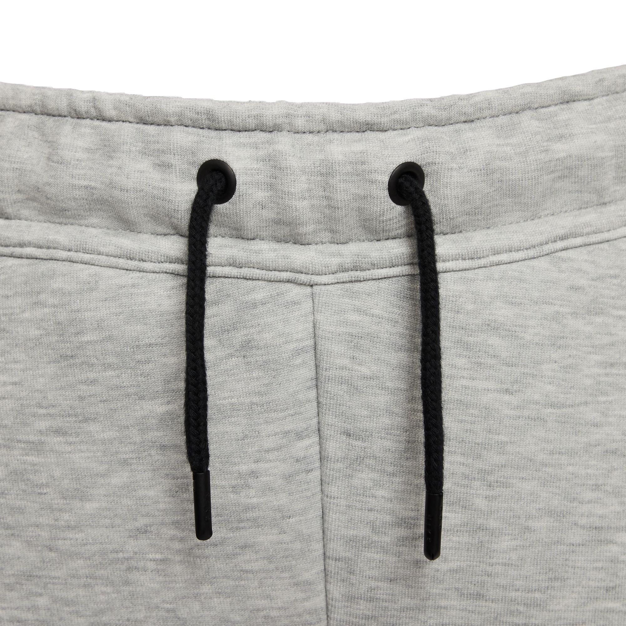 Nike Big Boys' Sportswear Tech Fleece Pants-Grey/Black - GREY/BLACK Thumbnail View 4