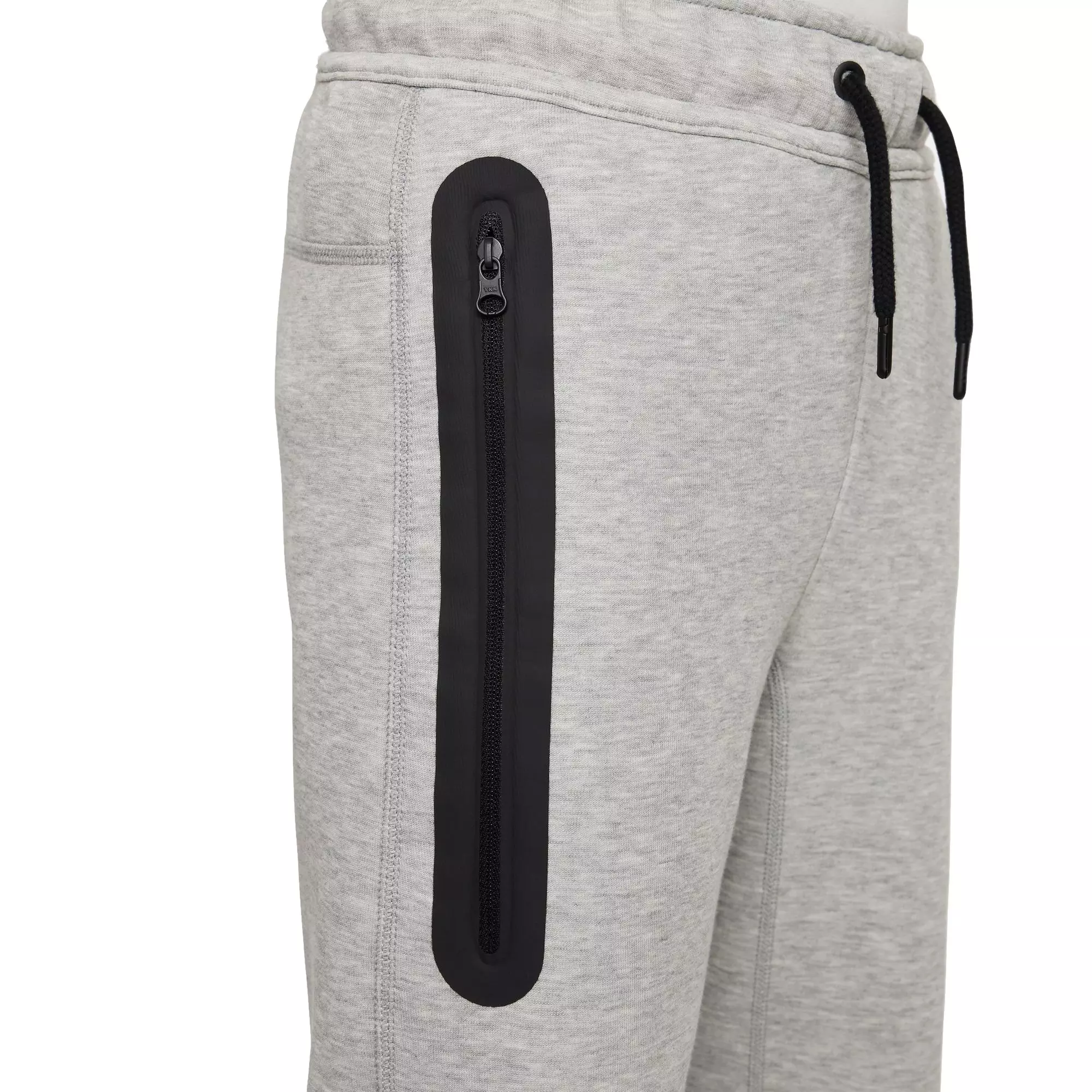 Nike Big Boys' Sportswear Tech Fleece Pants-Grey/Black - GREY/BLACK