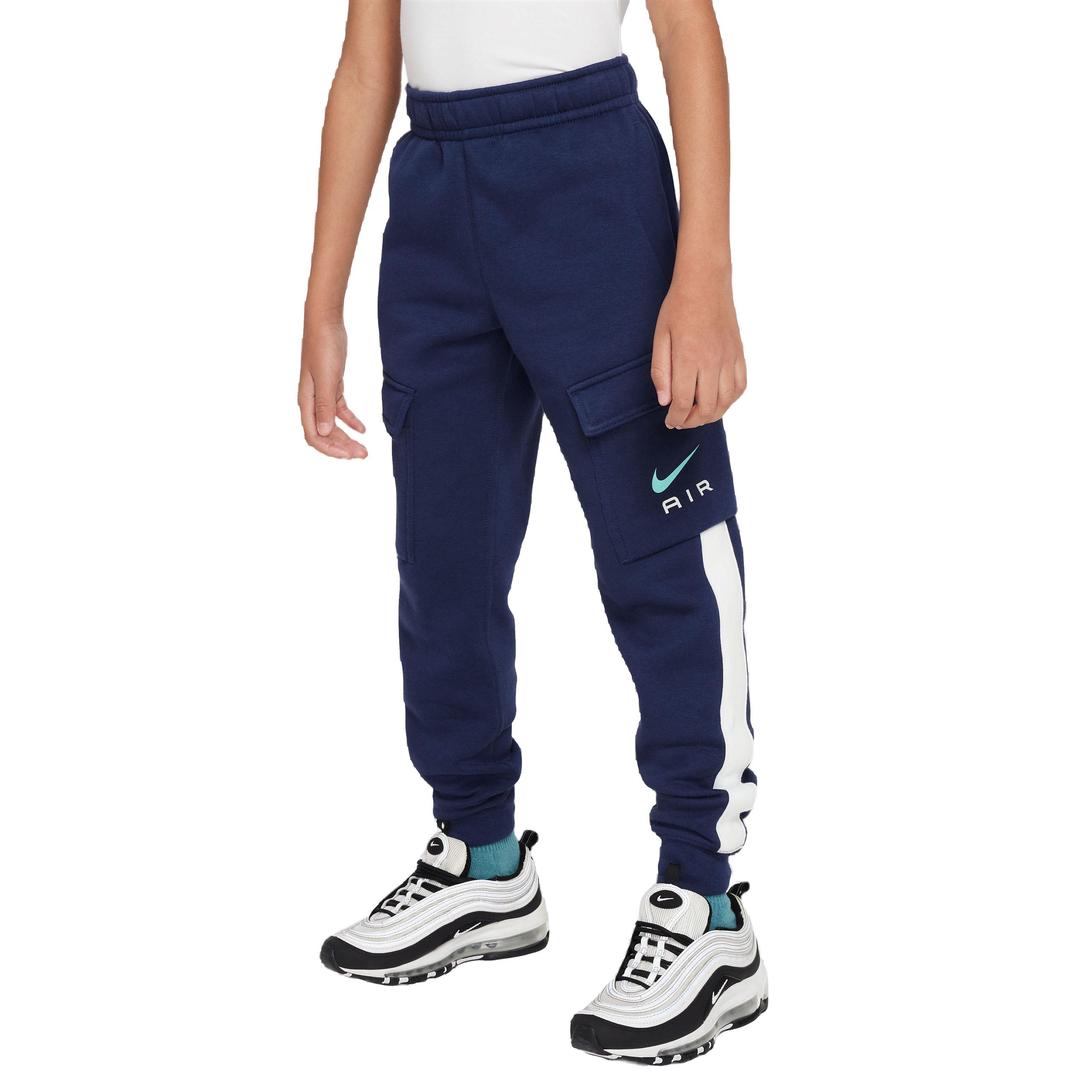 Nike Big Boys' Sportswear Air Cargo Pants-Navy - NAVY Thumbnail View 1