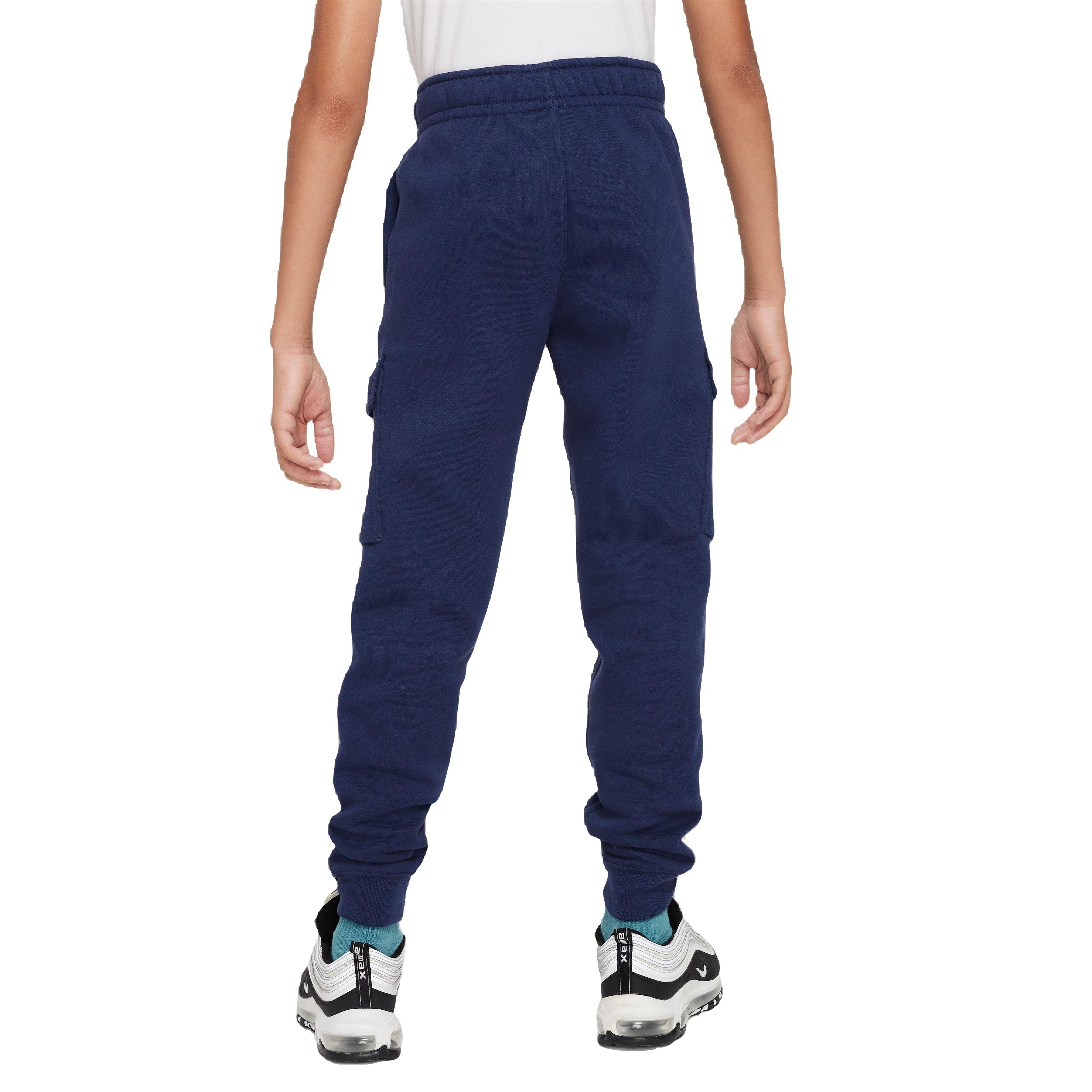 Nike Big Boys' Sportswear Air Cargo Pants-Navy - NAVY Thumbnail View 2