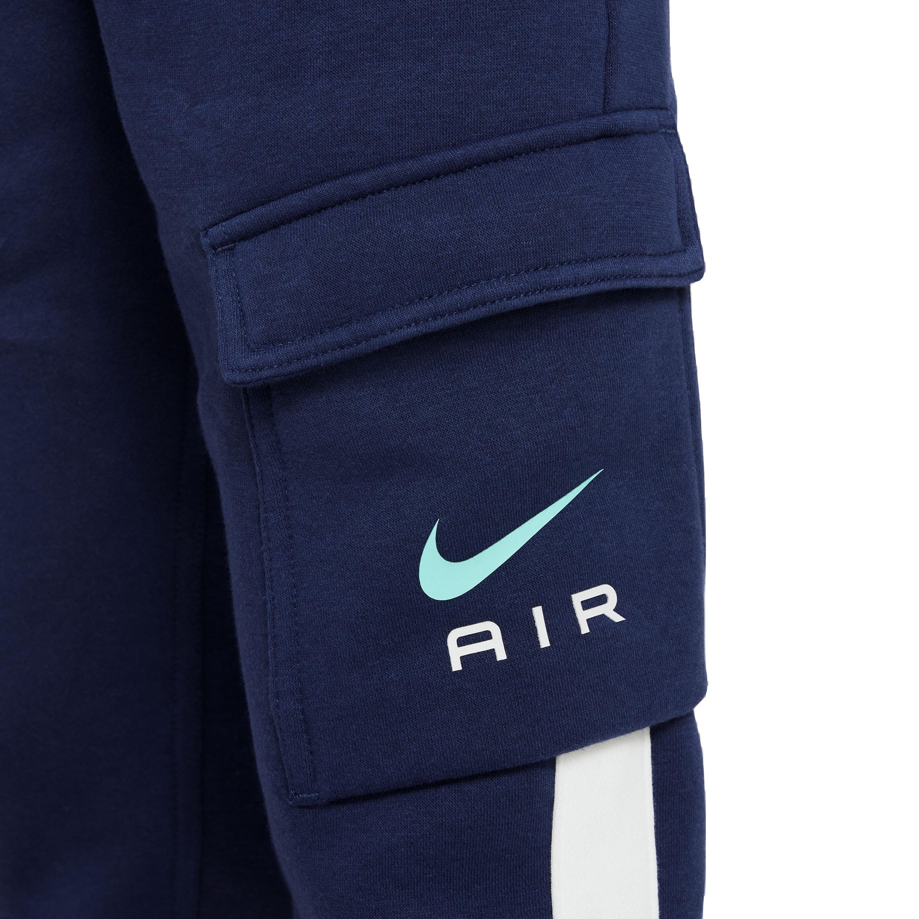 Nike Big Boys' Sportswear Air Cargo Pants-Navy - NAVY Thumbnail View 5