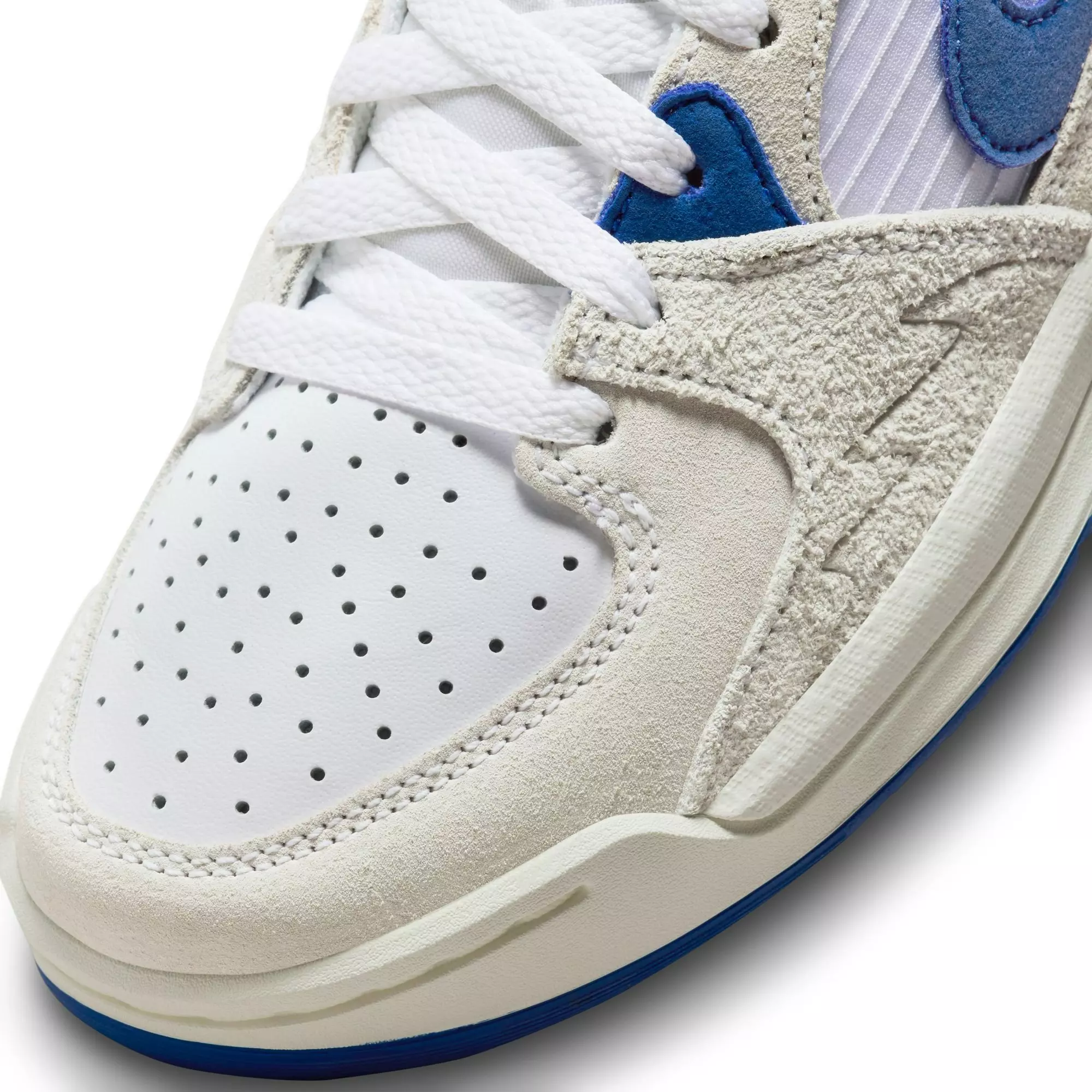 Jordan Stadium 90 "White/Game Royal/Black/Sail" Grade School Boys' Shoe - WHITE/BLUE