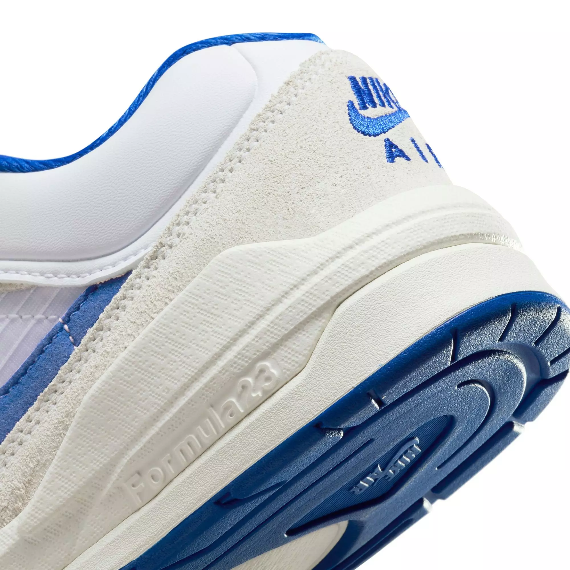 Jordan Stadium 90 "White/Game Royal/Black/Sail" Grade School Boys' Shoe - WHITE/BLUE