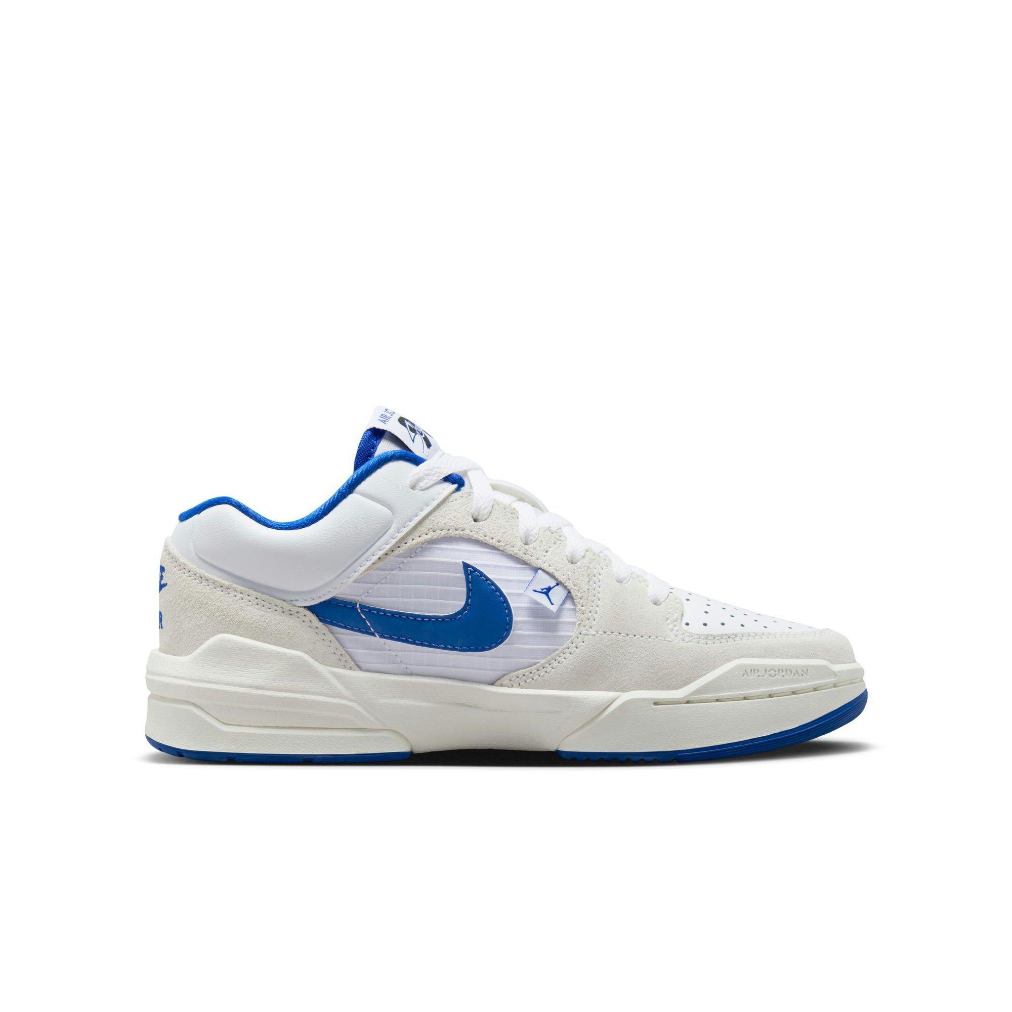 Jordan Stadium 90 Grade School Boys' "White/Game Royal/Black/Sail" Shoe