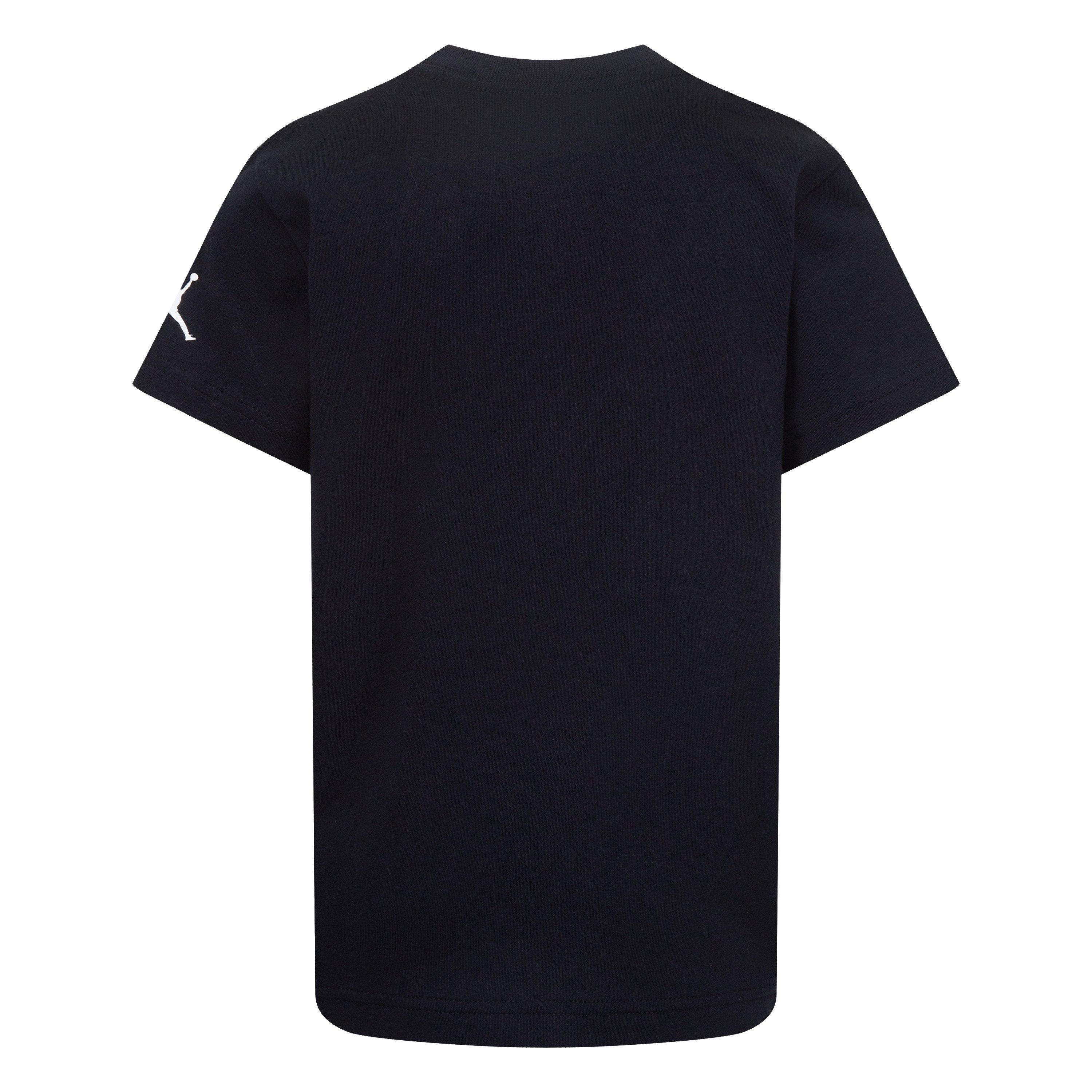 Jordan Big Boys' Retro 4 Craft Tee - Black - BLACK Thumbnail View 2