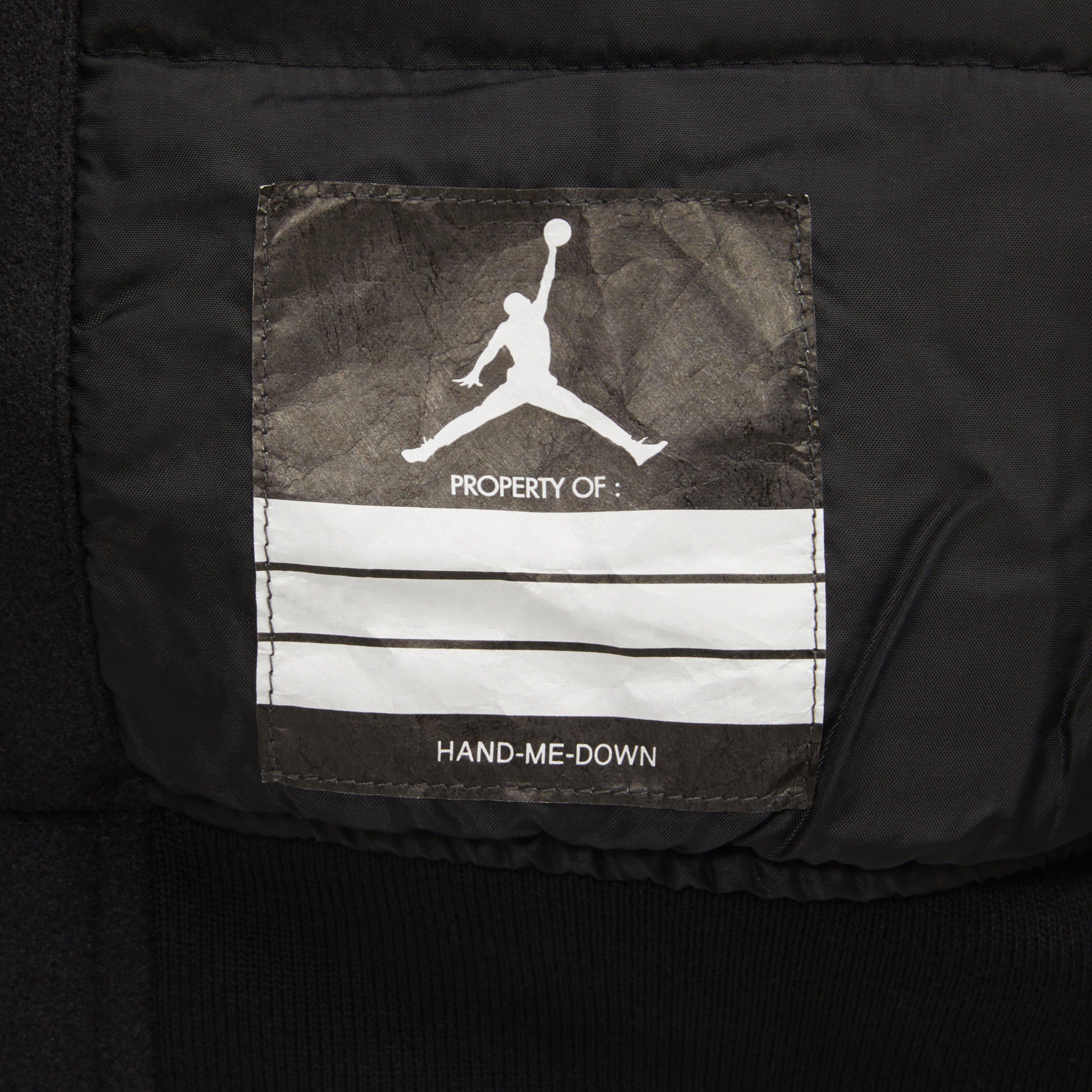 Jordan Big Boys' Varsity Jacket-Black - BLACK Thumbnail View 3