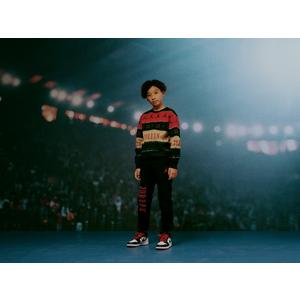 Jordan Big Boys' Holiday Crew - Black