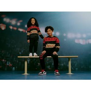 Jordan Big Boys' Holiday Crew - Black