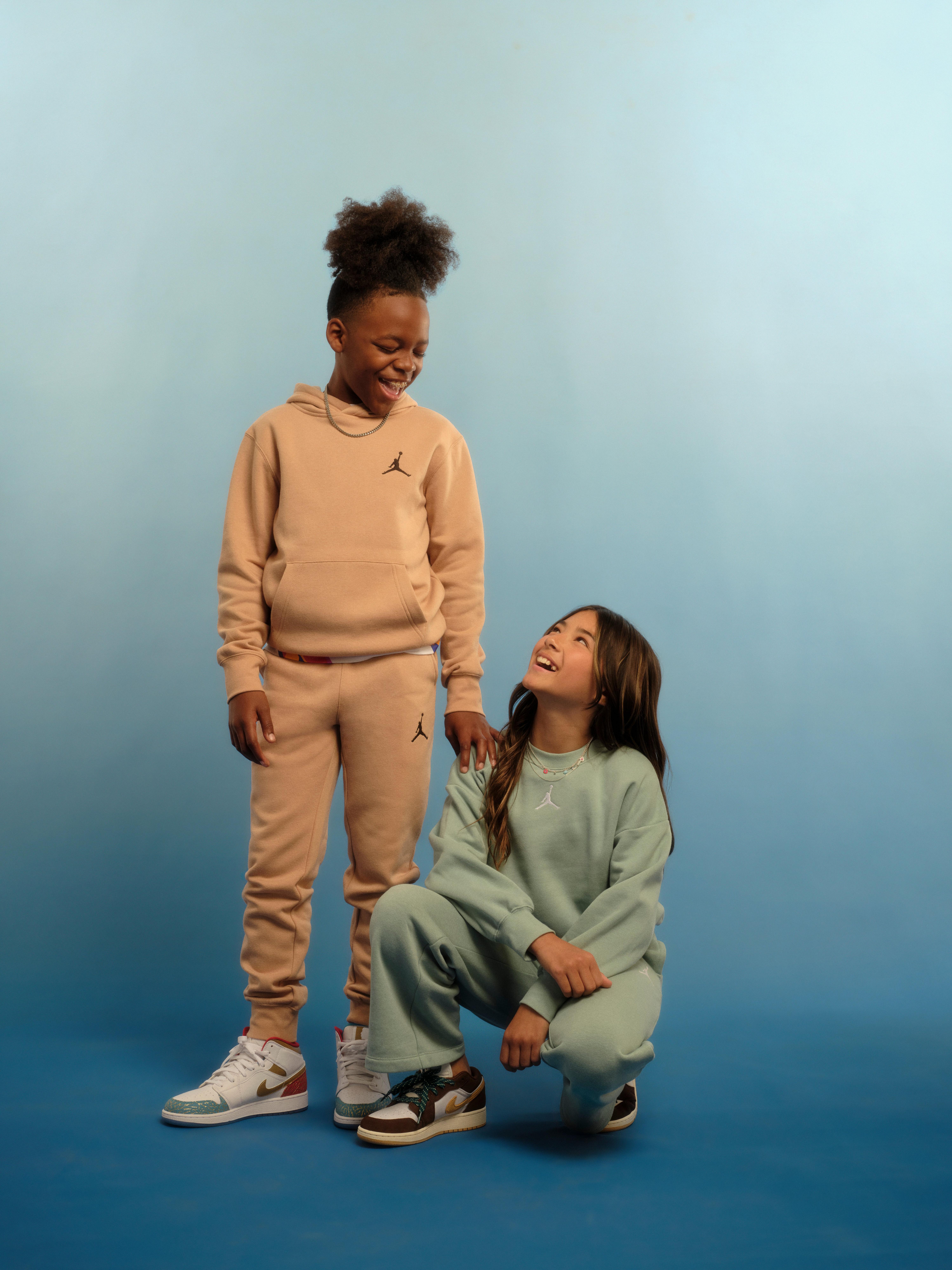 Jordan Big Boys' Essentials Pants - Hemp - TAN Thumbnail View 11