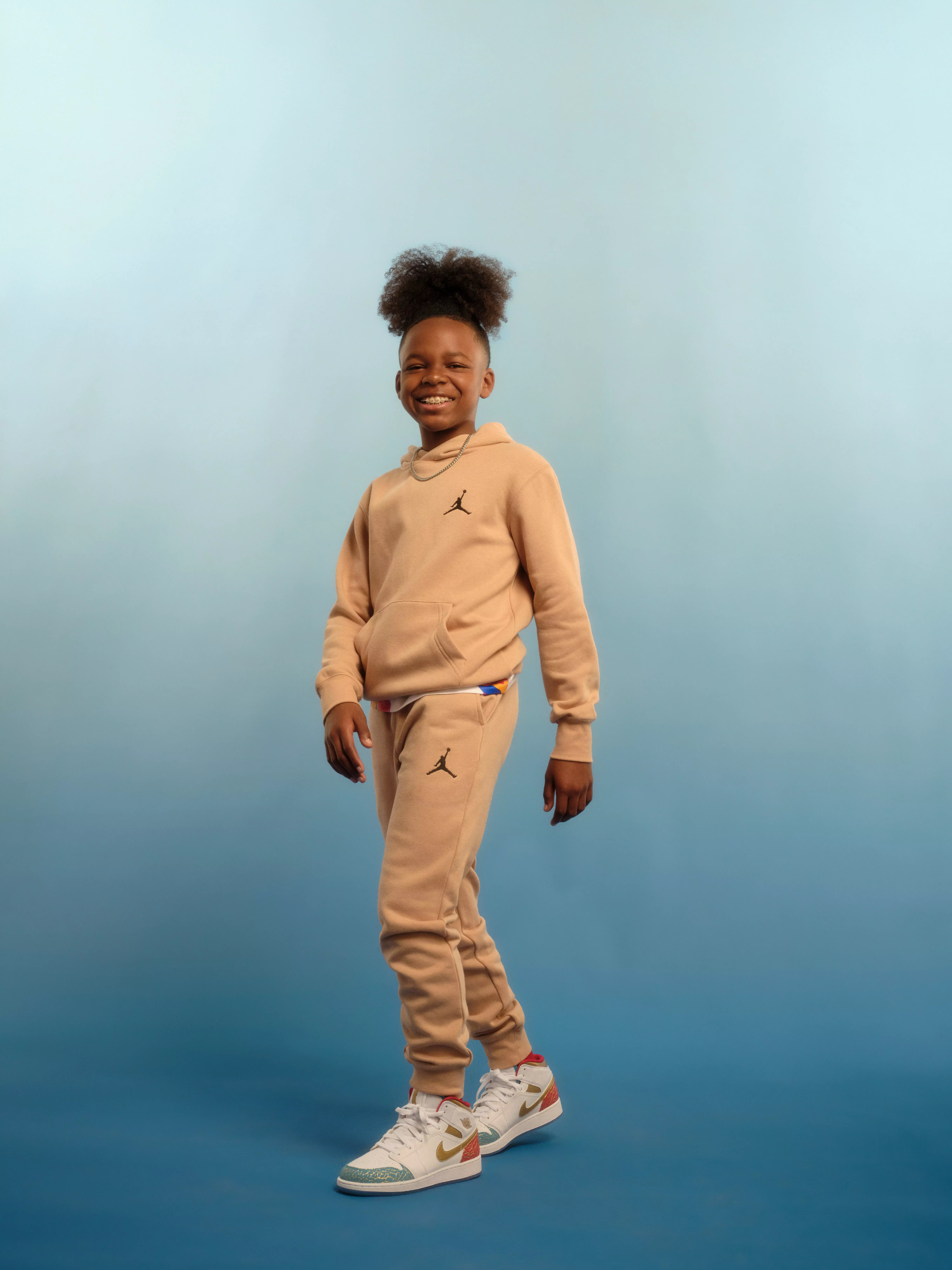 Jordan Big Boys' Essentials Pants - Hemp - TAN