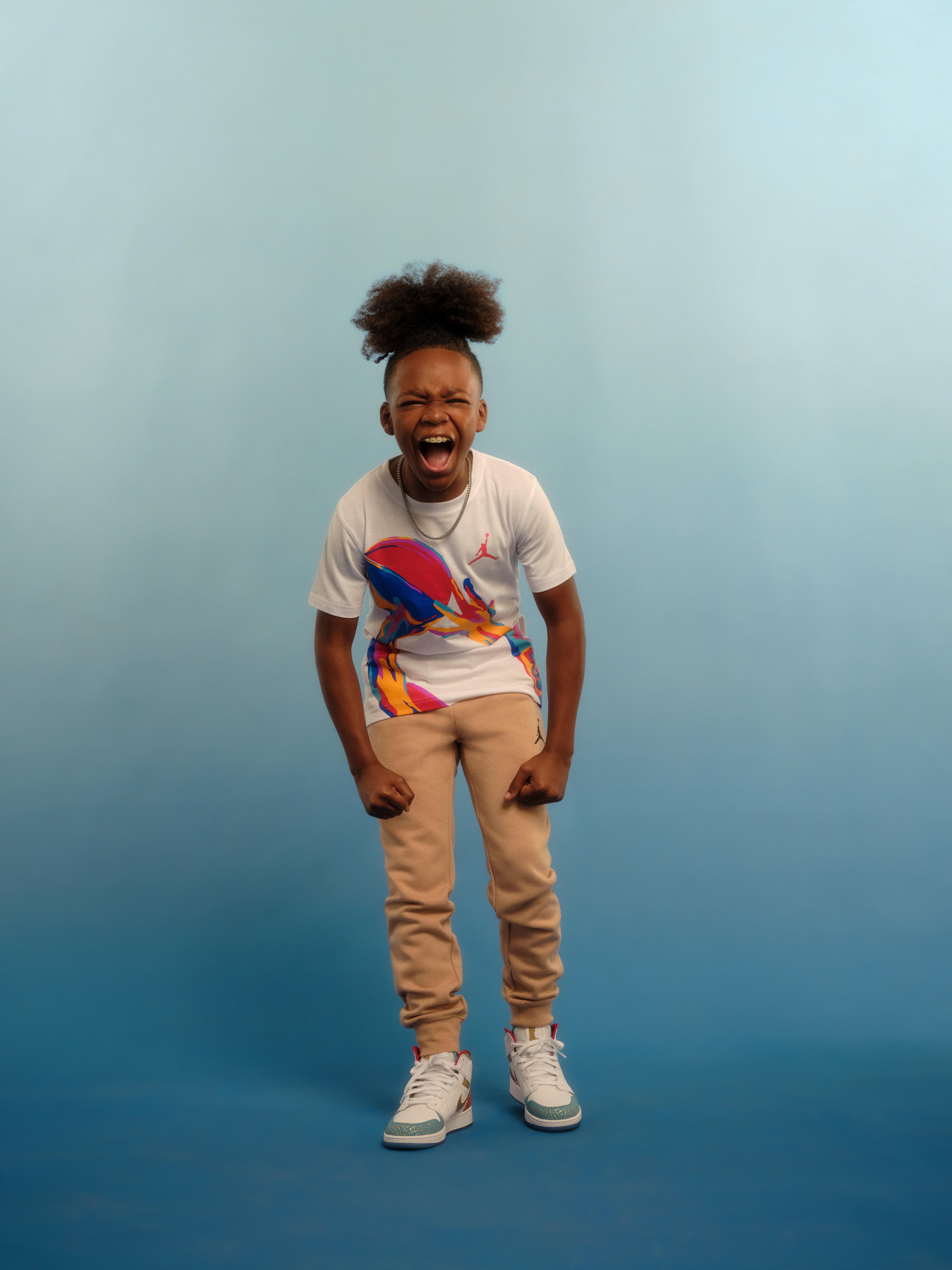 Jordan Big Boys' Essentials Pants - Hemp - TAN Thumbnail View 14