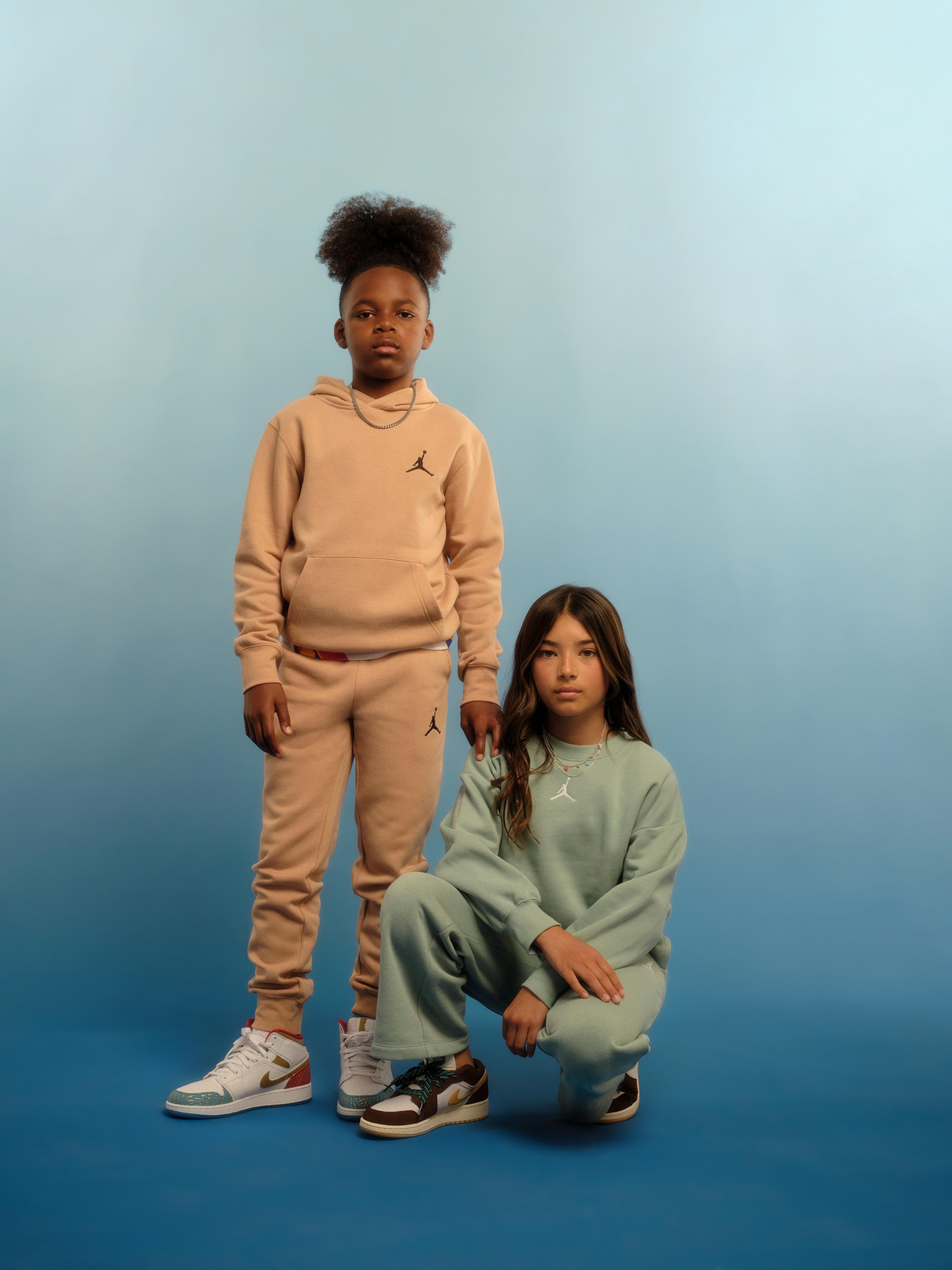 Jordan Big Boys' Essentials Pants - Hemp - TAN Thumbnail View 12