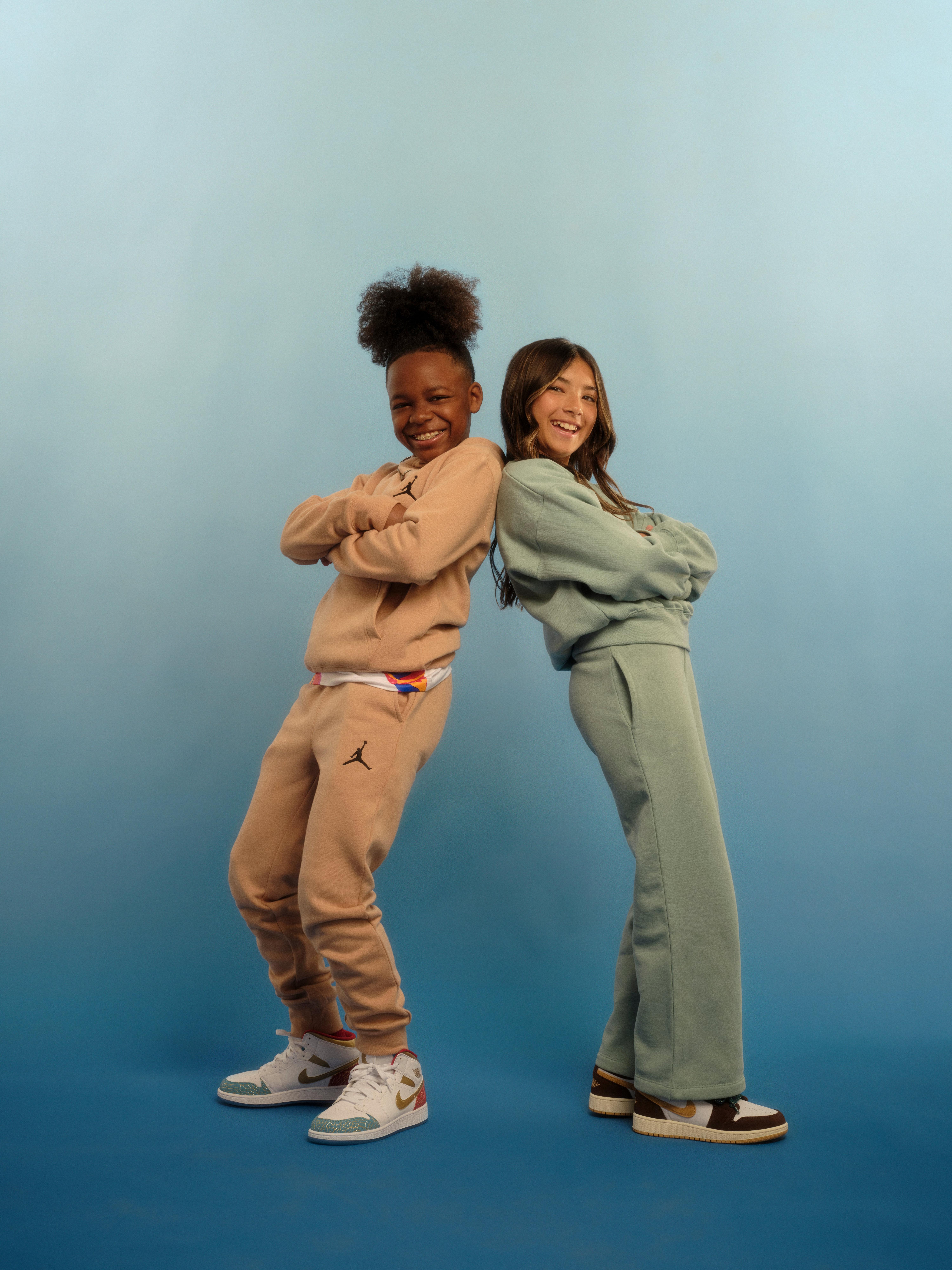 Jordan Big Boys' Essentials Pants - Hemp - TAN Thumbnail View 9