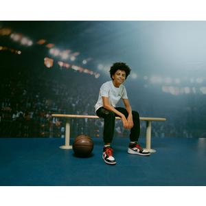 Jordan Big Boys' DMP Gratitude Take Flight Pants - Black/Gold