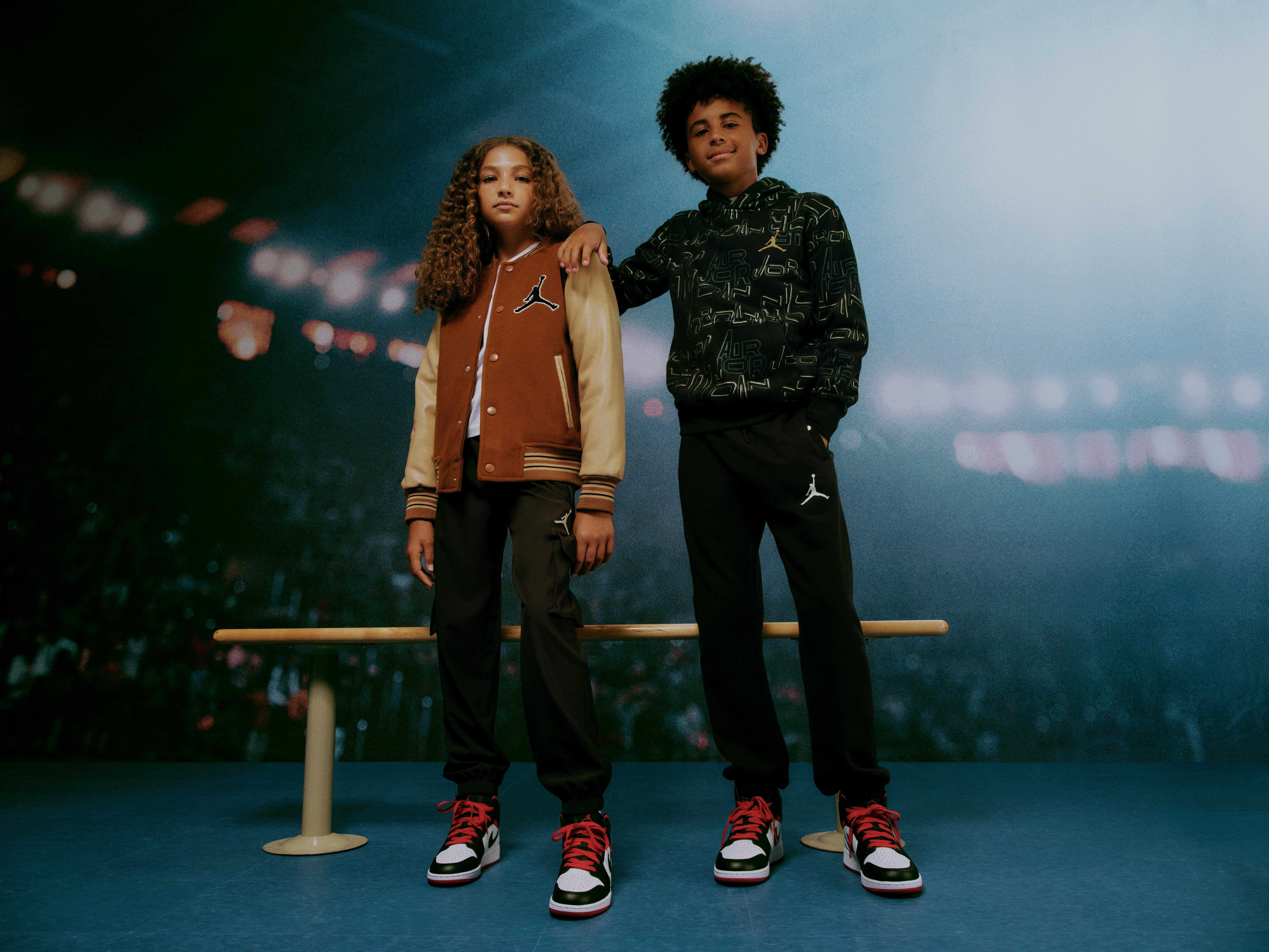 Jordan Big Boys' DMP Gratitude Take Flight Pants - Black/Gold - BLACK/GOLD Thumbnail View 13