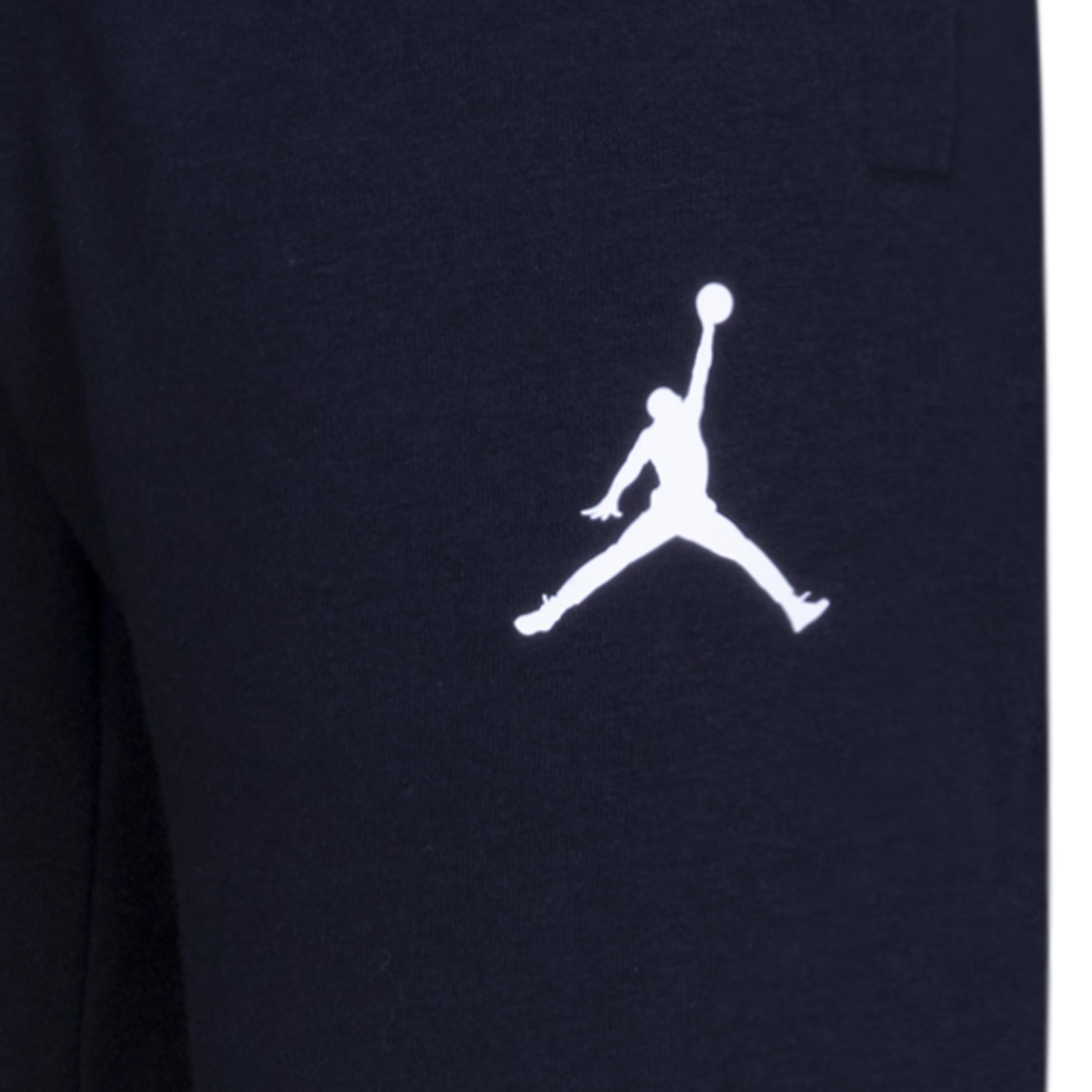 Jordan Big Boys' DMP Gratitude Take Flight Pants - Black/Gold - BLACK/GOLD Thumbnail View 6