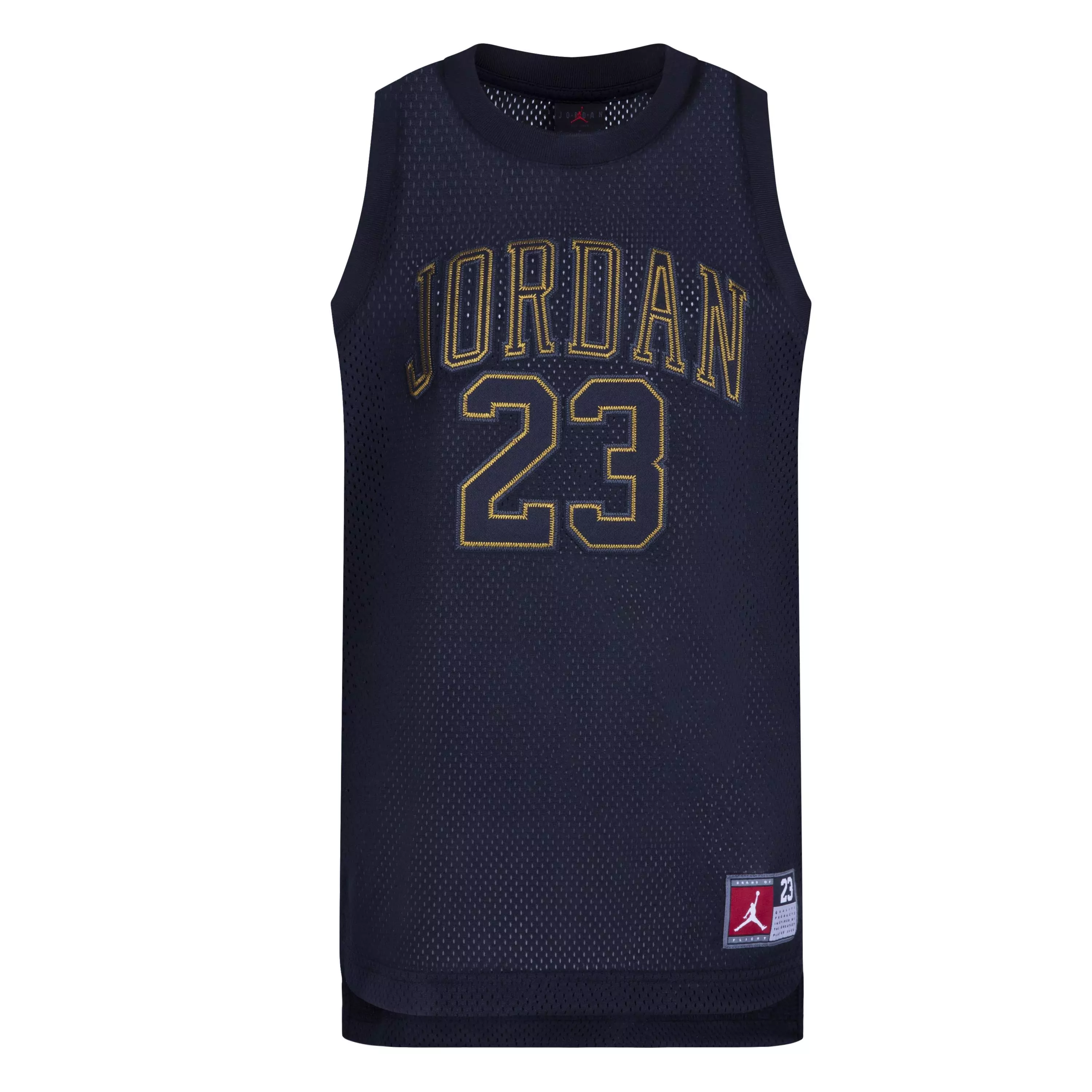 Jordan Big Boys' DMP Gratitude 23 Jersey - Black/Gold - BLACK/GOLD