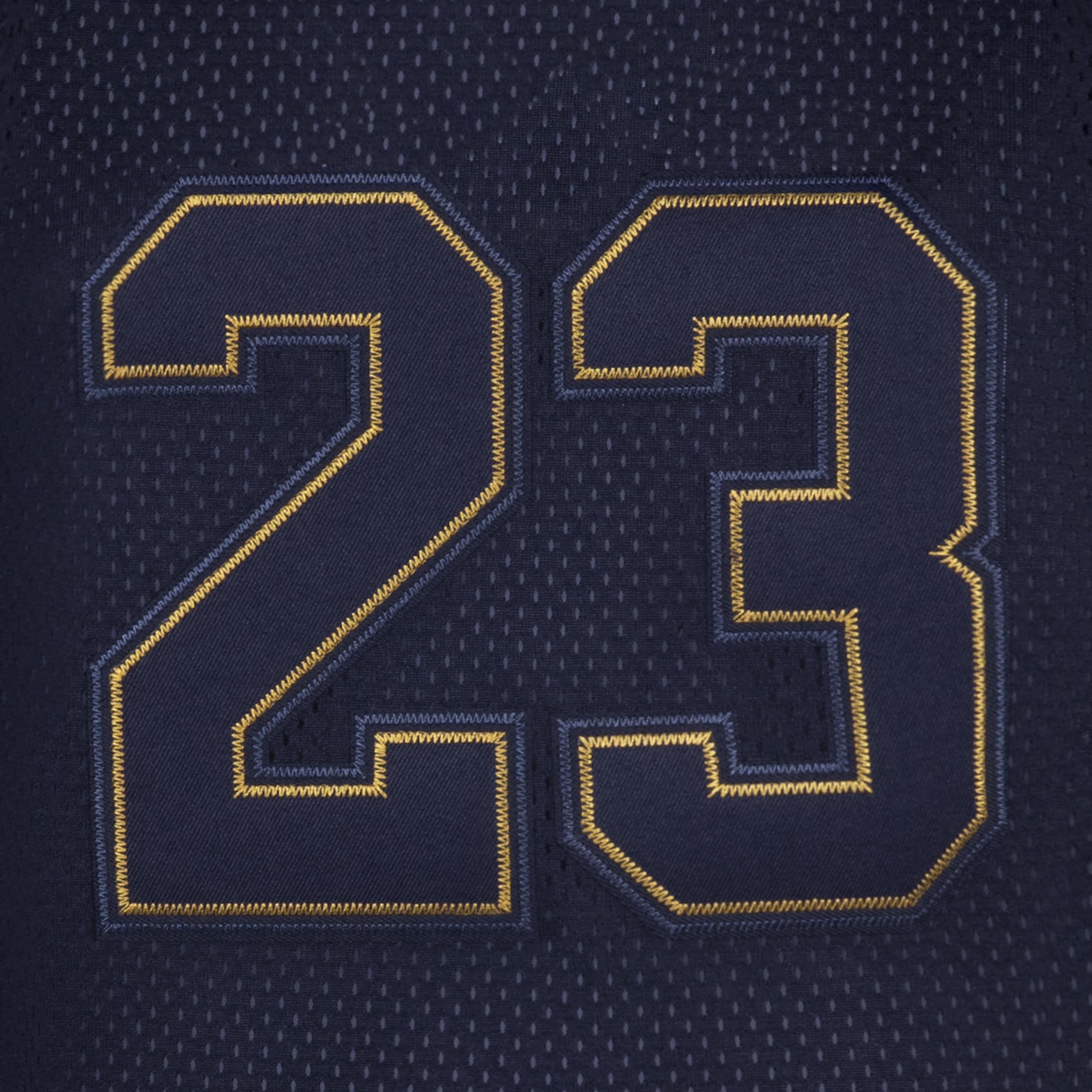 Jordan Big Boys' DMP Gratitude 23 Jersey - Black/Gold - BLACK/GOLD Thumbnail View 6