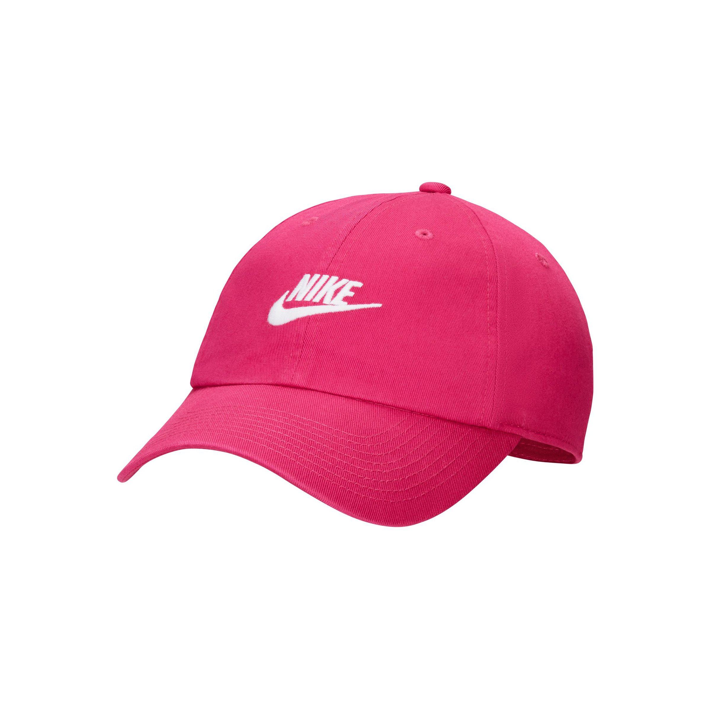 Nike Sportswear CLUB UNISEX - Cap - fireberry/metallic silver/pink 