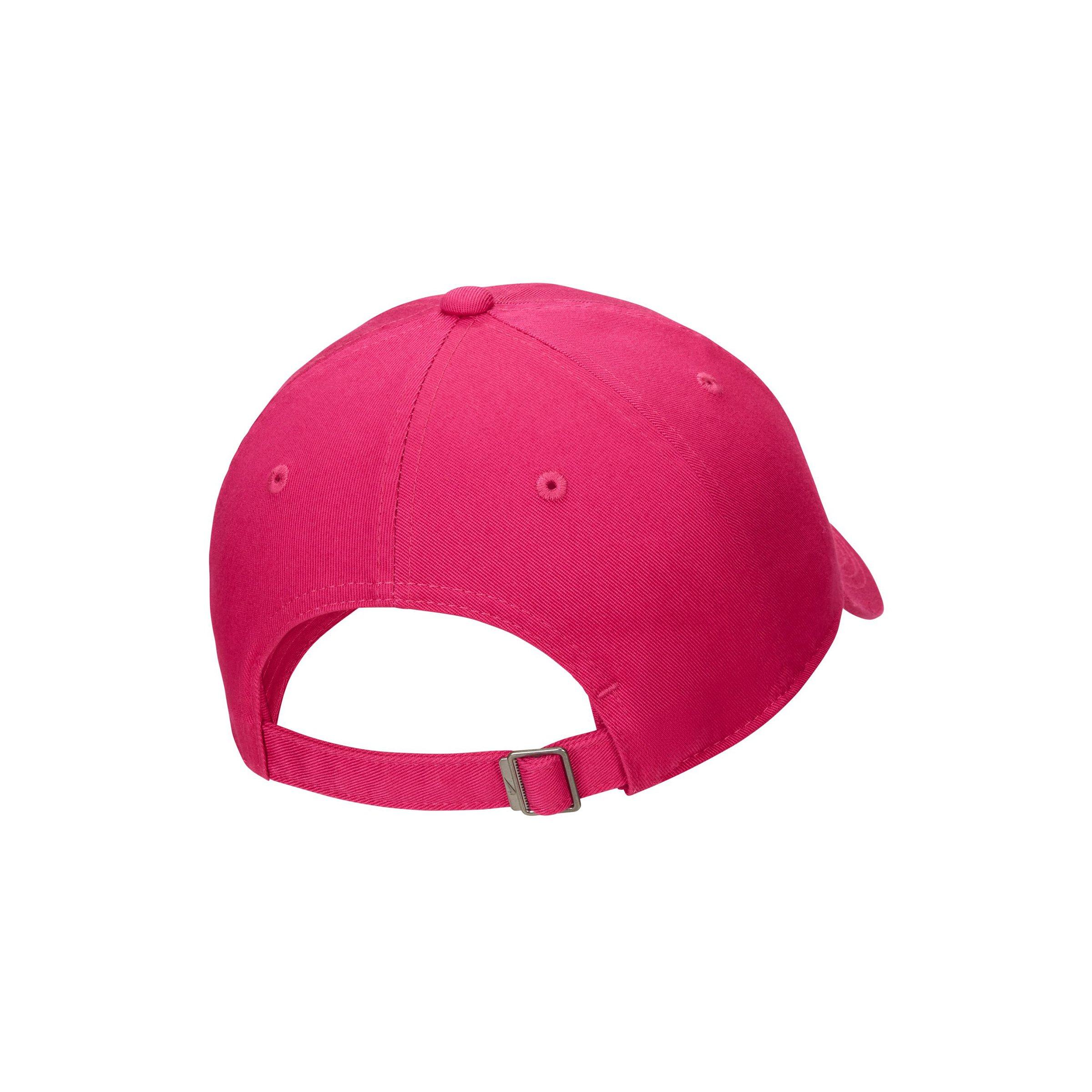 Nike Sportswear Club Adjustable Cap-Fireberry Pink - Hibbett