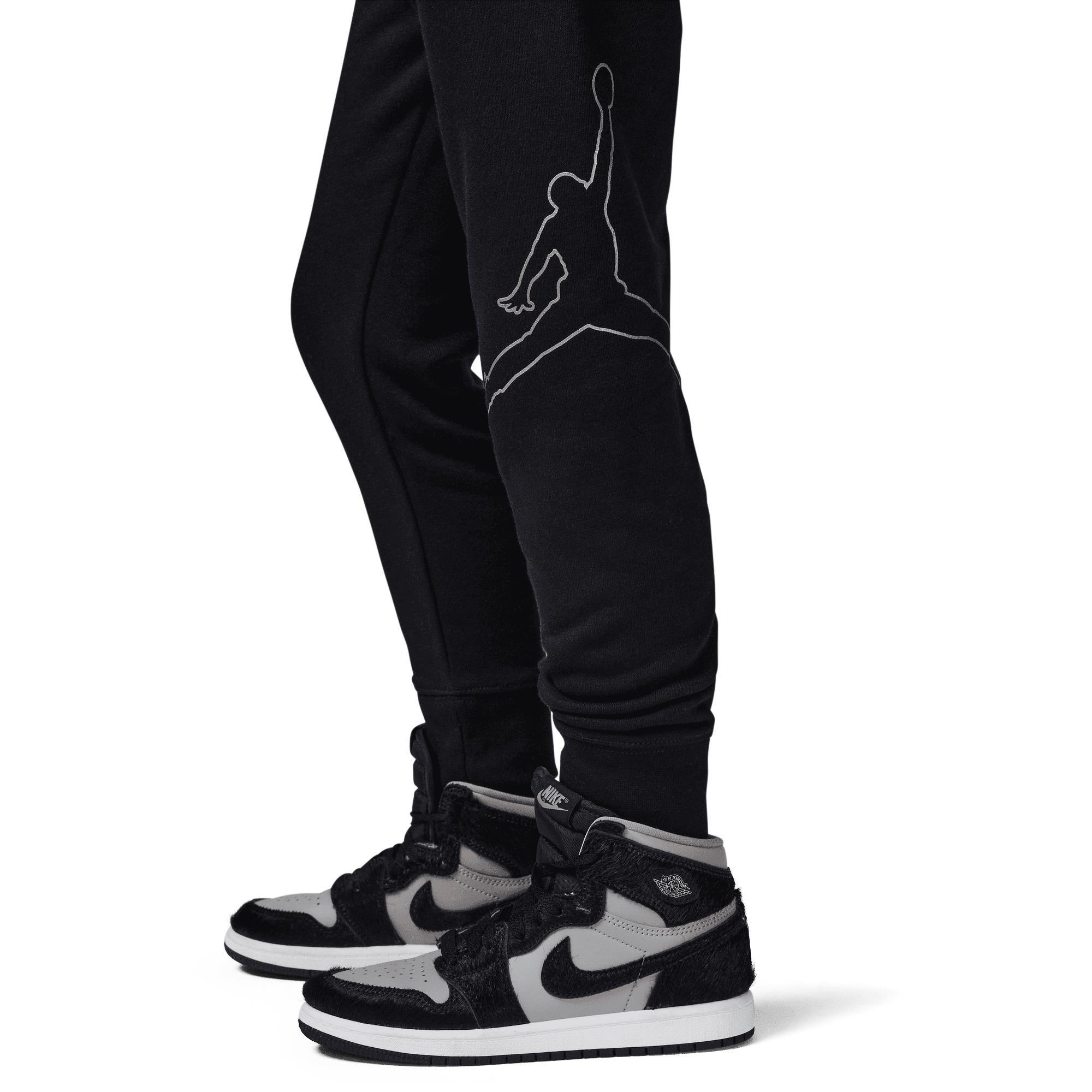 Jordan DMP Gratitude Take Flight Crew Little Boys' Black/Gold Set