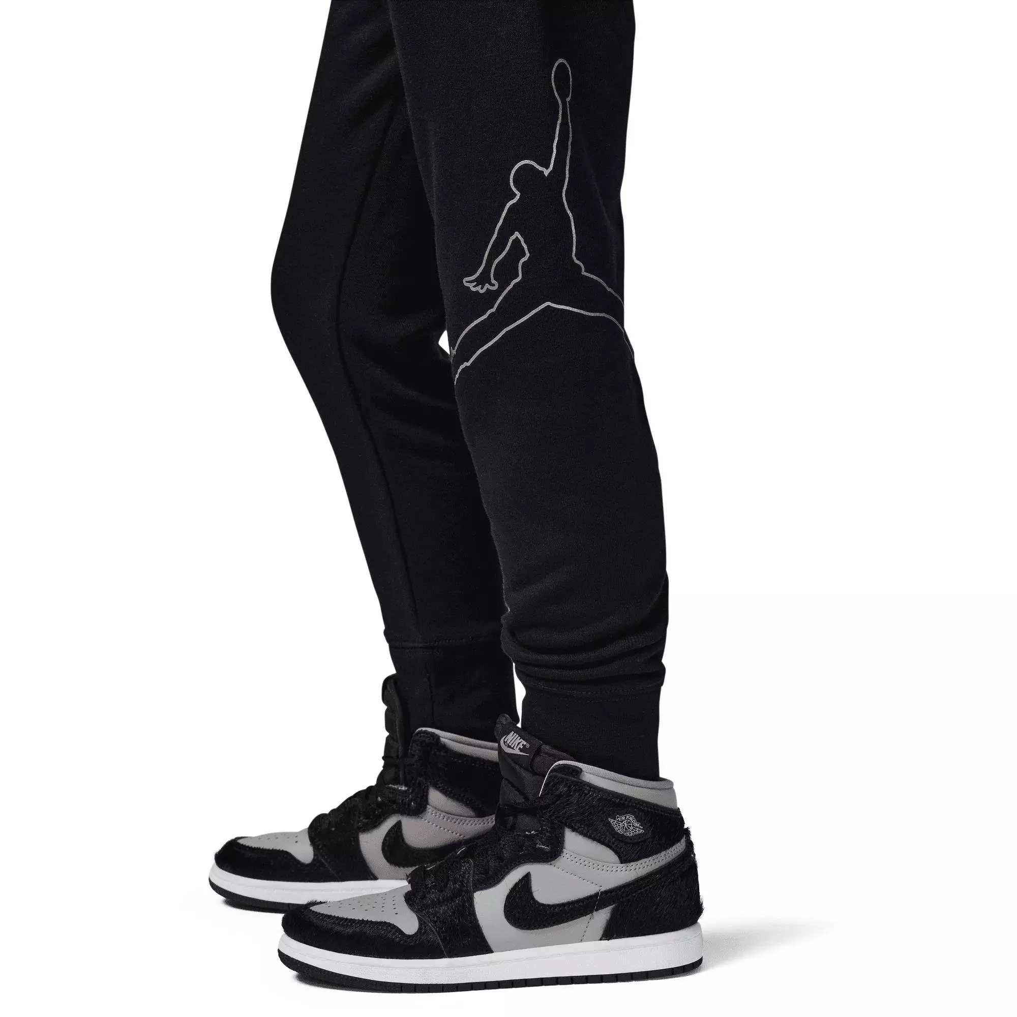 Jordan Little Boys' DMP Gratitude Take Flight Crew Set - Black/Gold - BLACK/GOLD