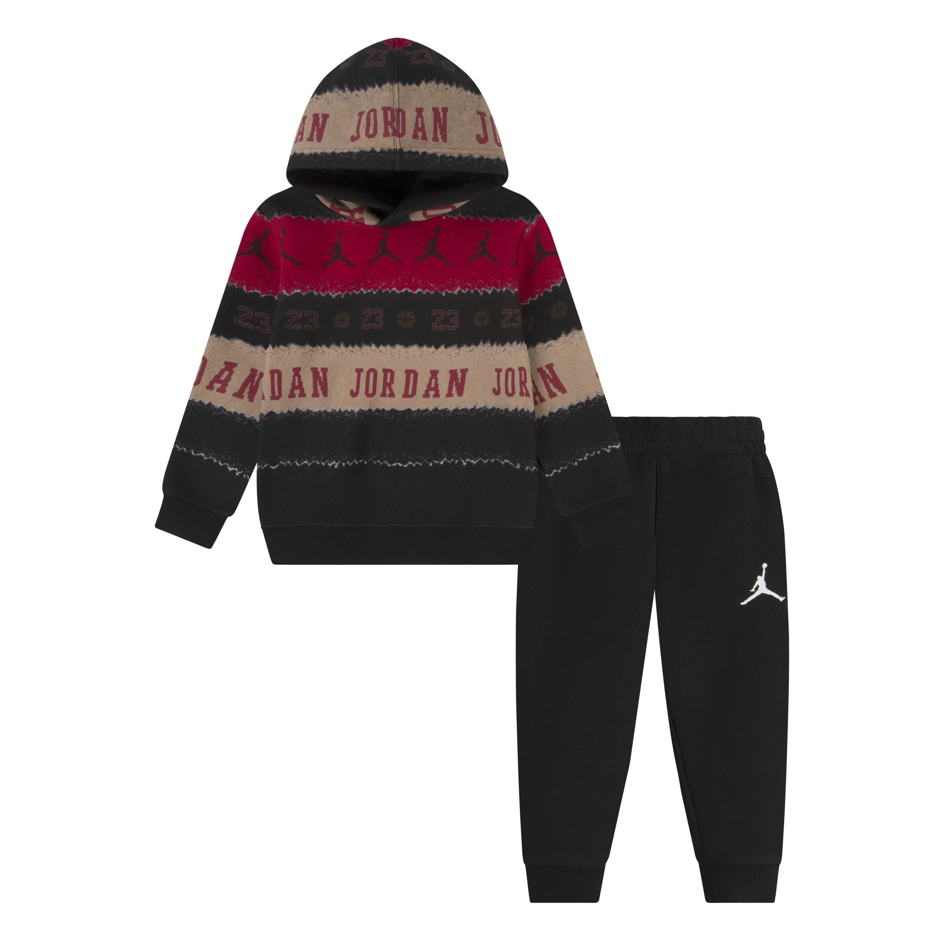 Jordan Toddler Boys' Holiday Pullover Set - Black - BLACK Thumbnail View 1