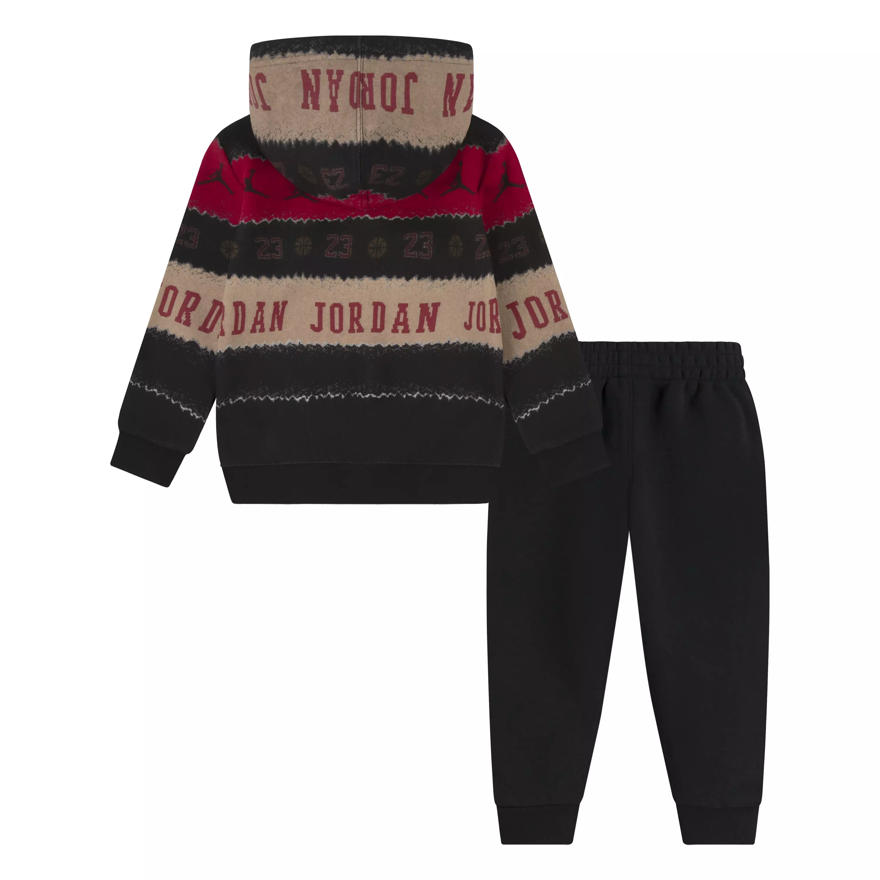 Jordan Toddler Boys' Holiday Pullover Set - Black - BLACK