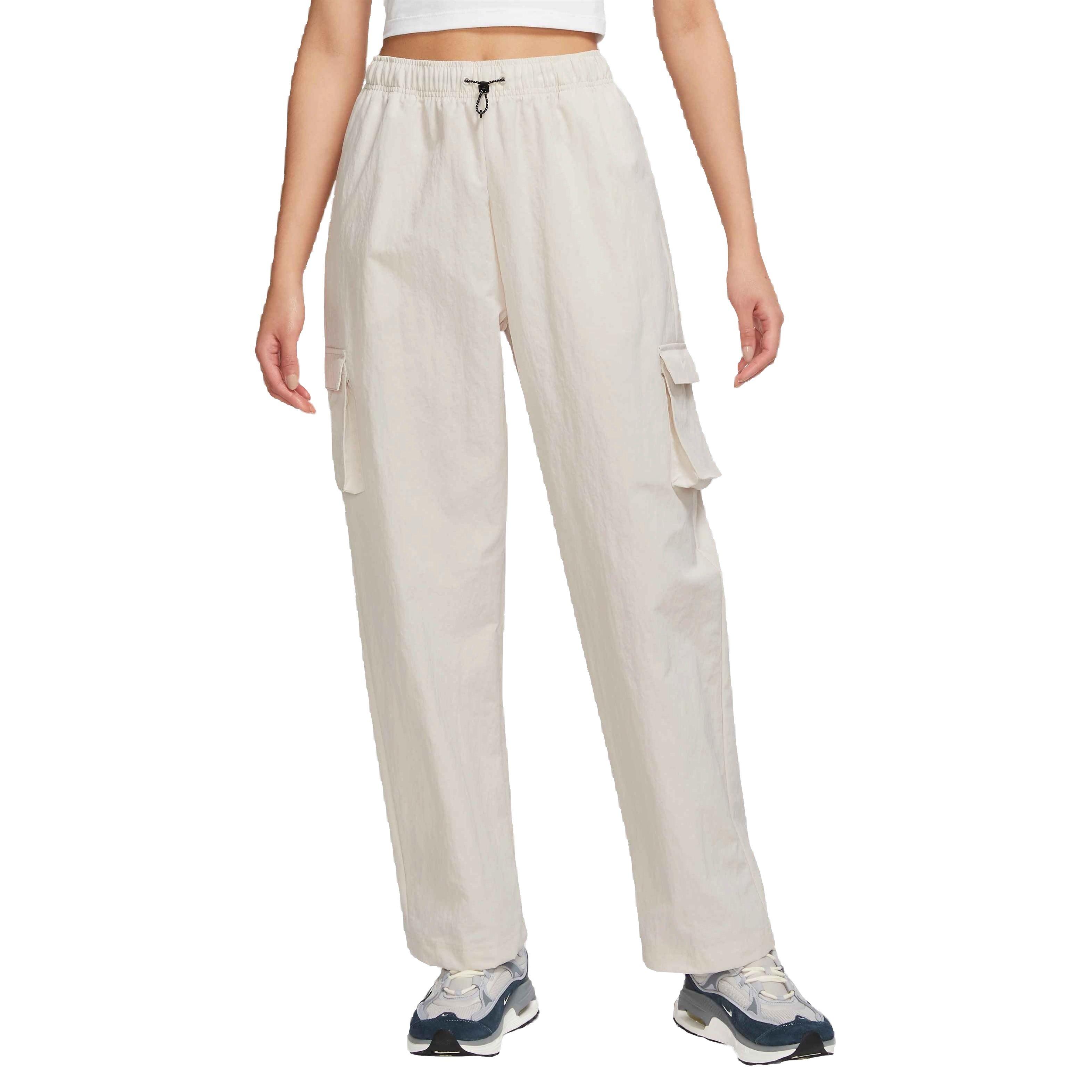 Nike Women's Sportswear Woven High-Rise Cargo Pants - Tan - TAN