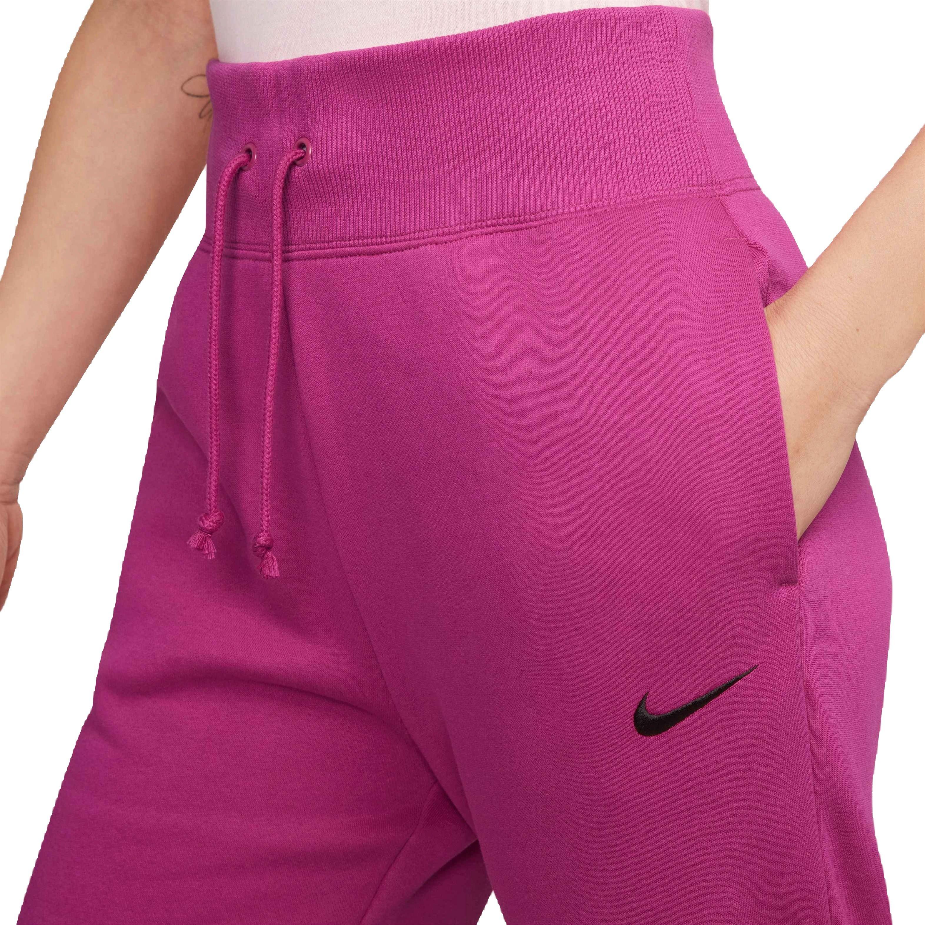 Nike Phoenix Fleece High-Rise Women's Fireberry Pants