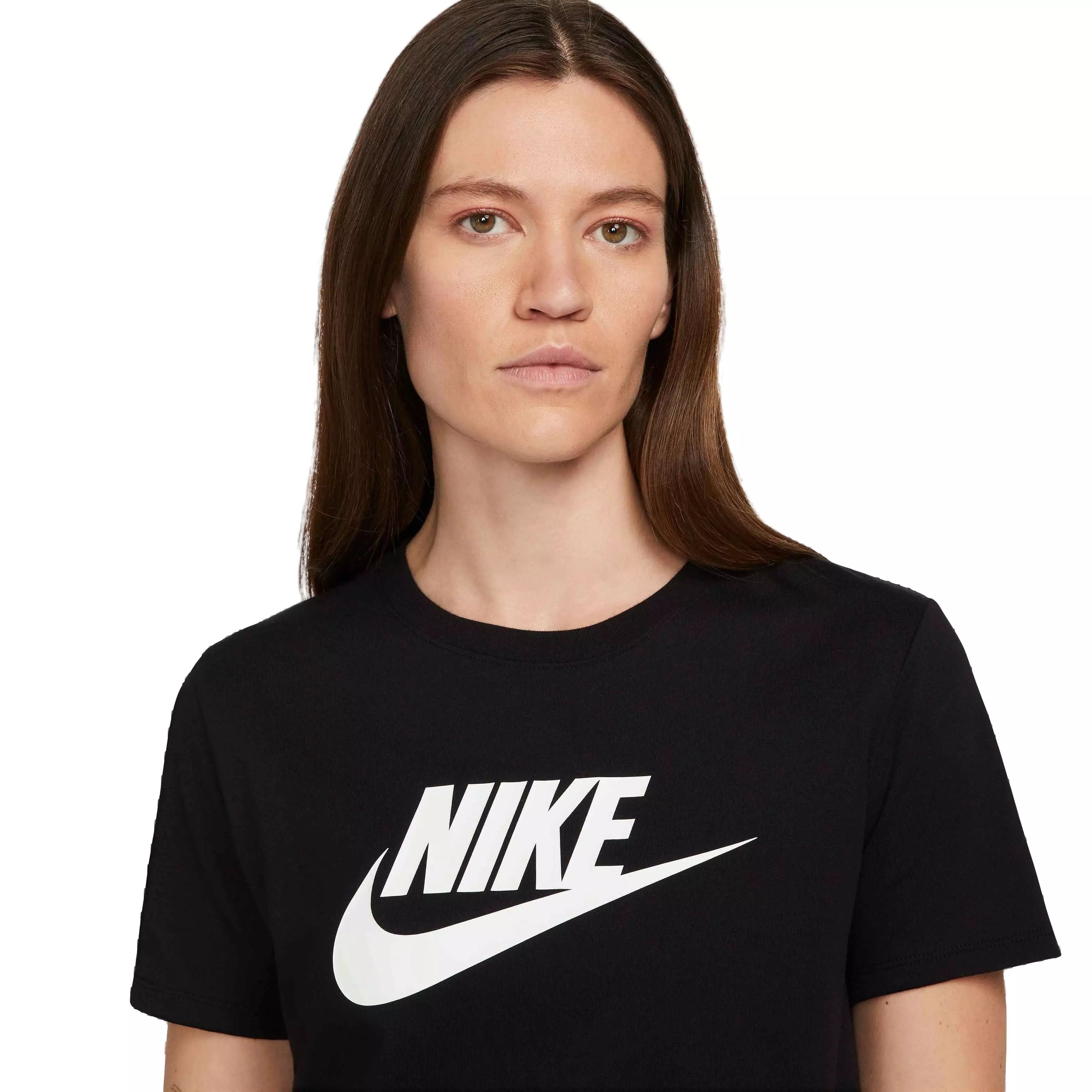 Nike Women's Futura Essentials Tee - Black - BLACK