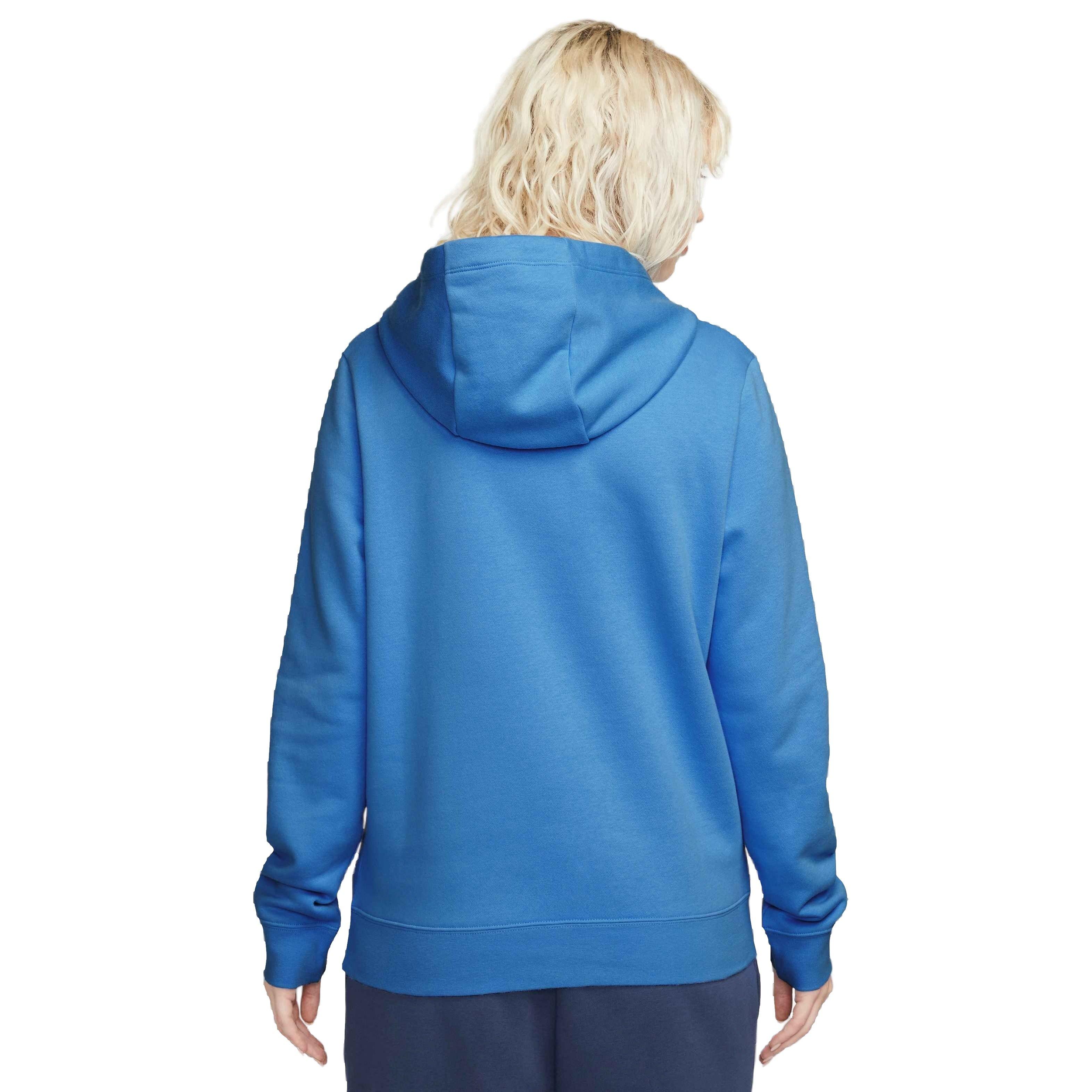 Nike Sportswear Club Fleece Standard Pullover Women's Blue Hoodie