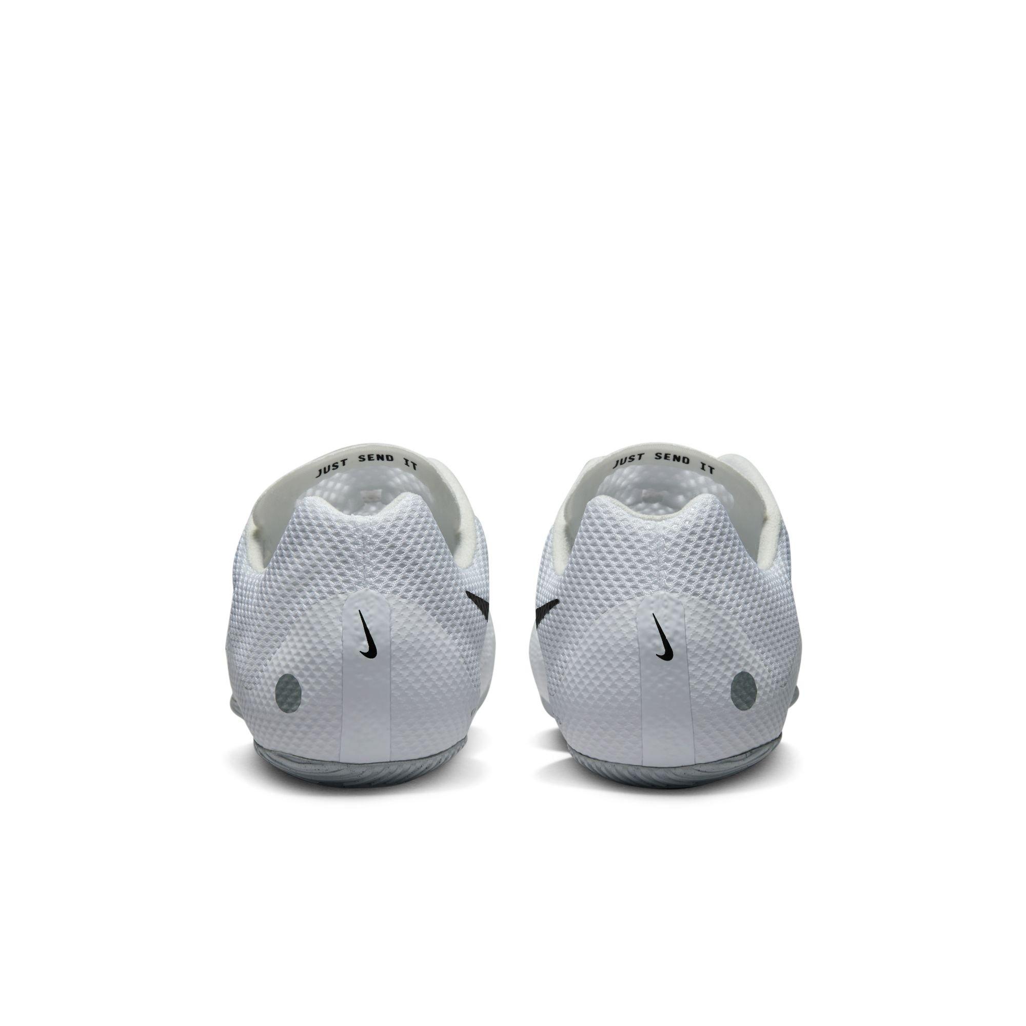 Nike Zoom Rival Sprint "White/Black" Unisex Track Spike - WHITE/BLACK Thumbnail View 7