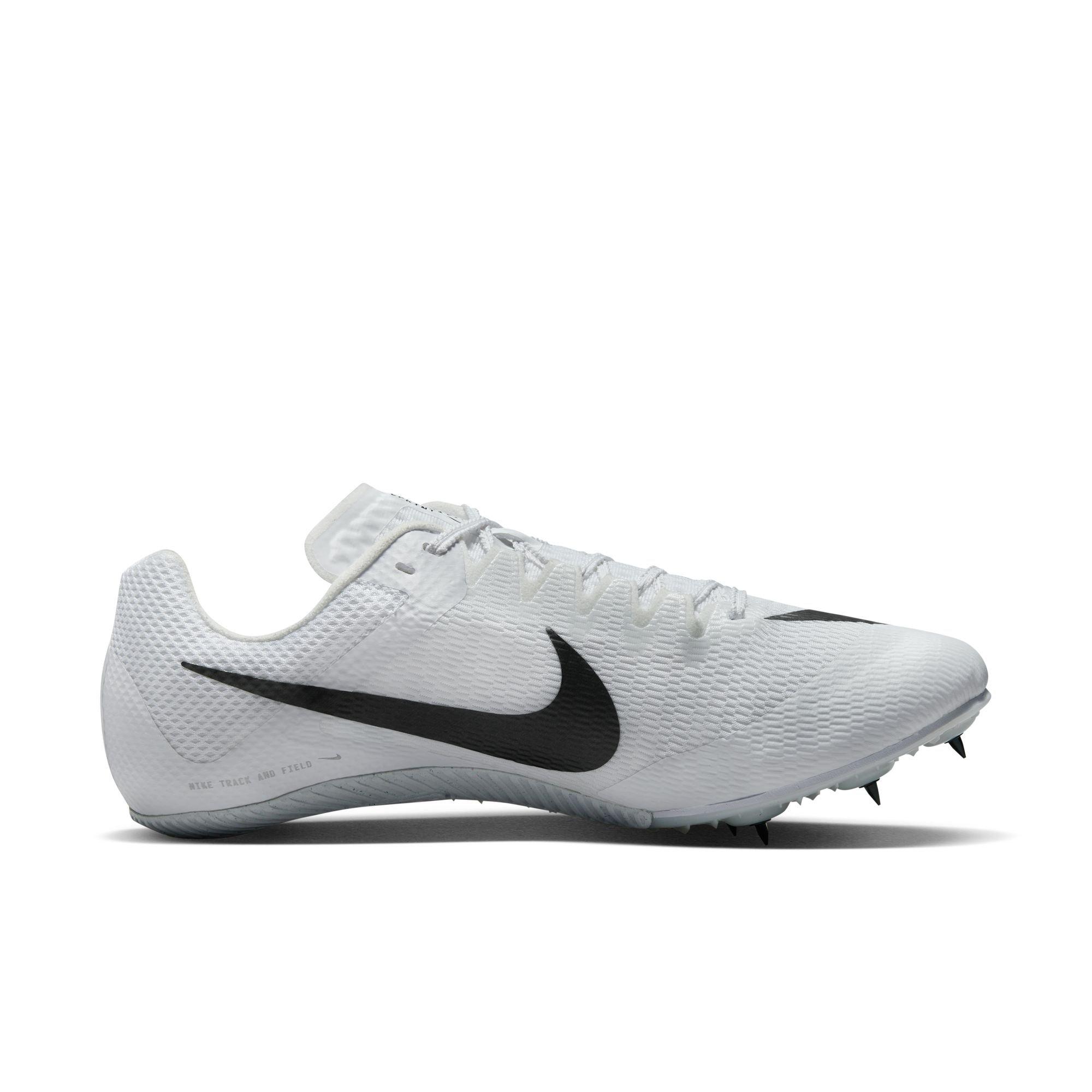 Nike Zoom Rival Sprint "White/Black" Unisex Track Spike - WHITE/BLACK Thumbnail View 2