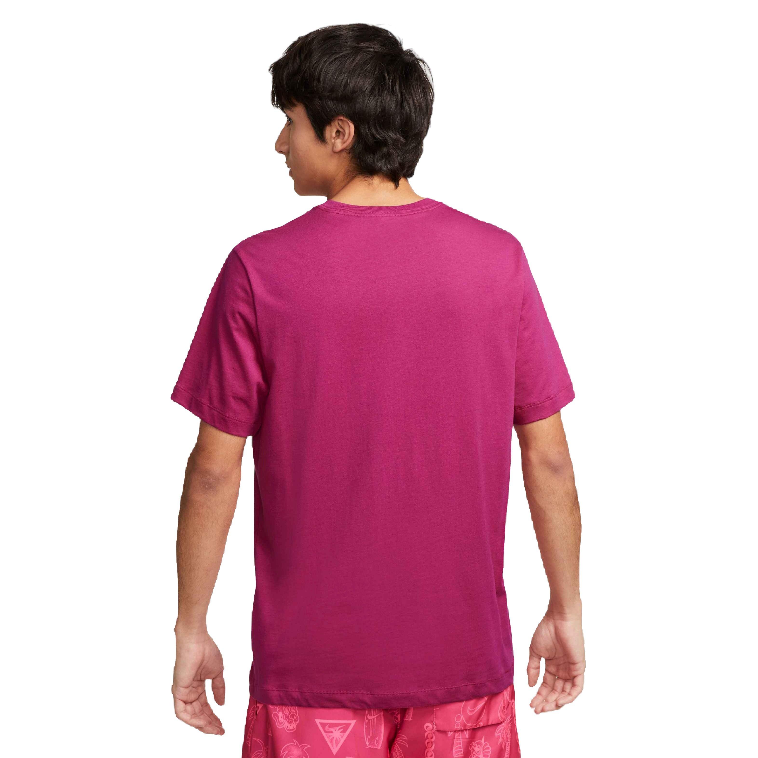 Nike Men's Sportswear Club Tee-Pink - PINK Thumbnail View 2