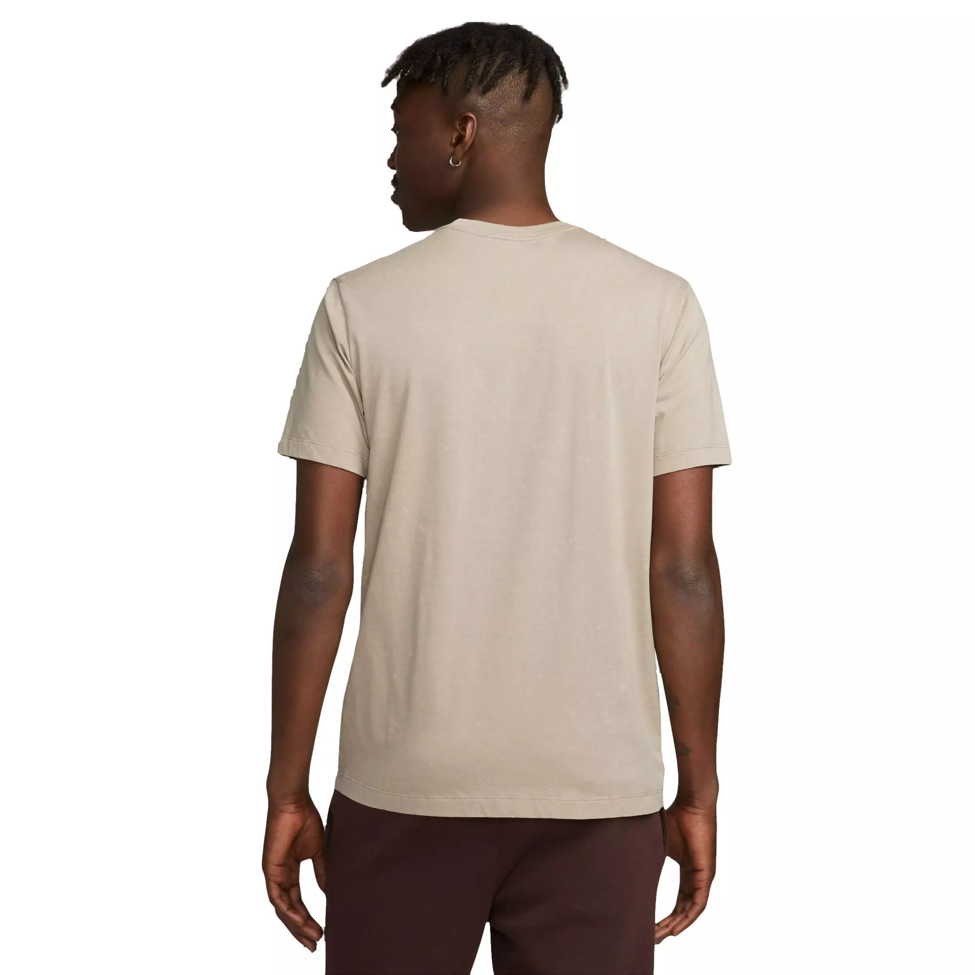 Nike Men's Sportswear Club Novelty Tee-Khaki - KHAKI