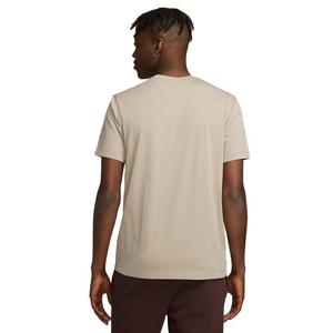 Nike Men's Sportswear Club Novelty Tee-Khaki