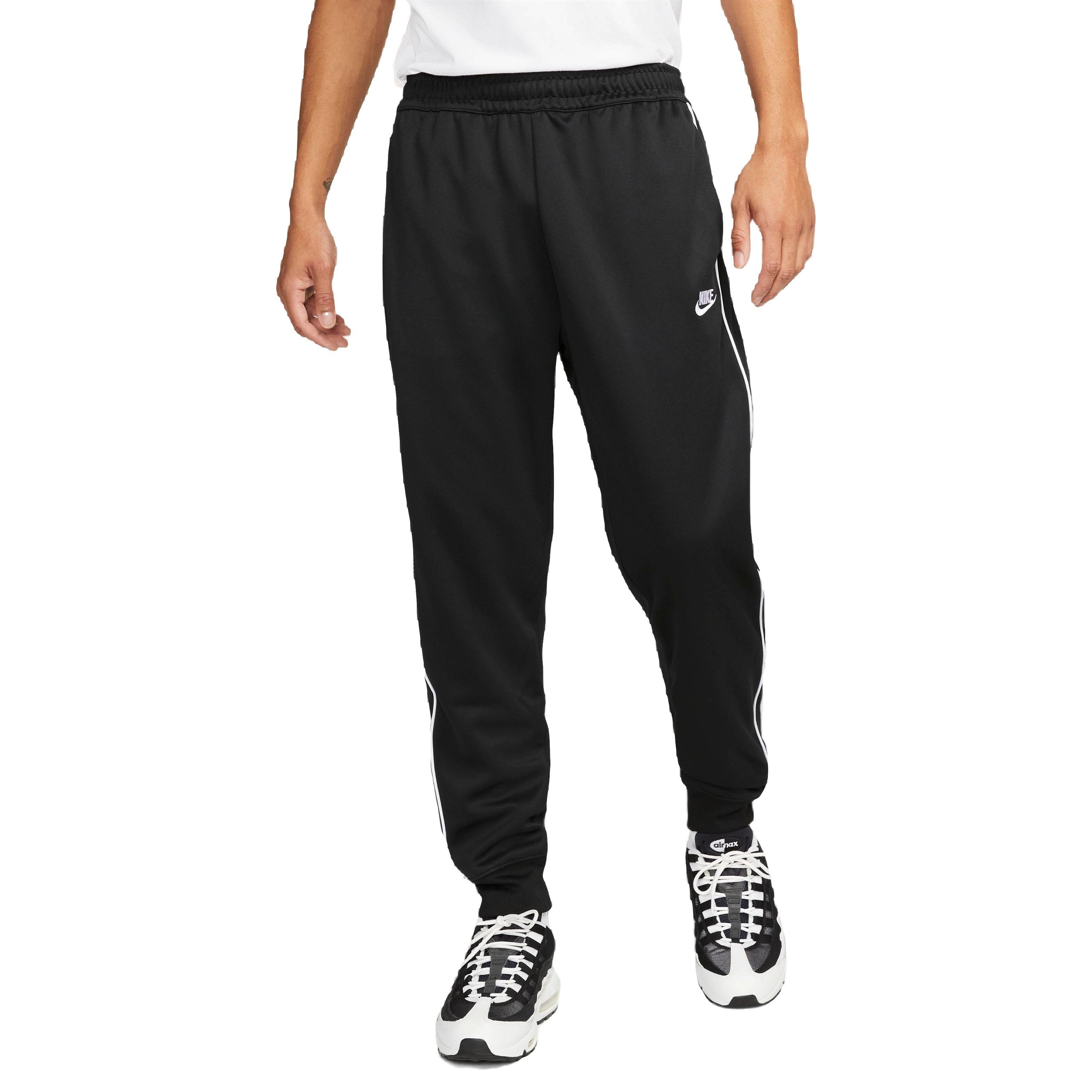 Nike Men's Club Polyknit Tribute Pants-Black - BLACK Thumbnail View 1
