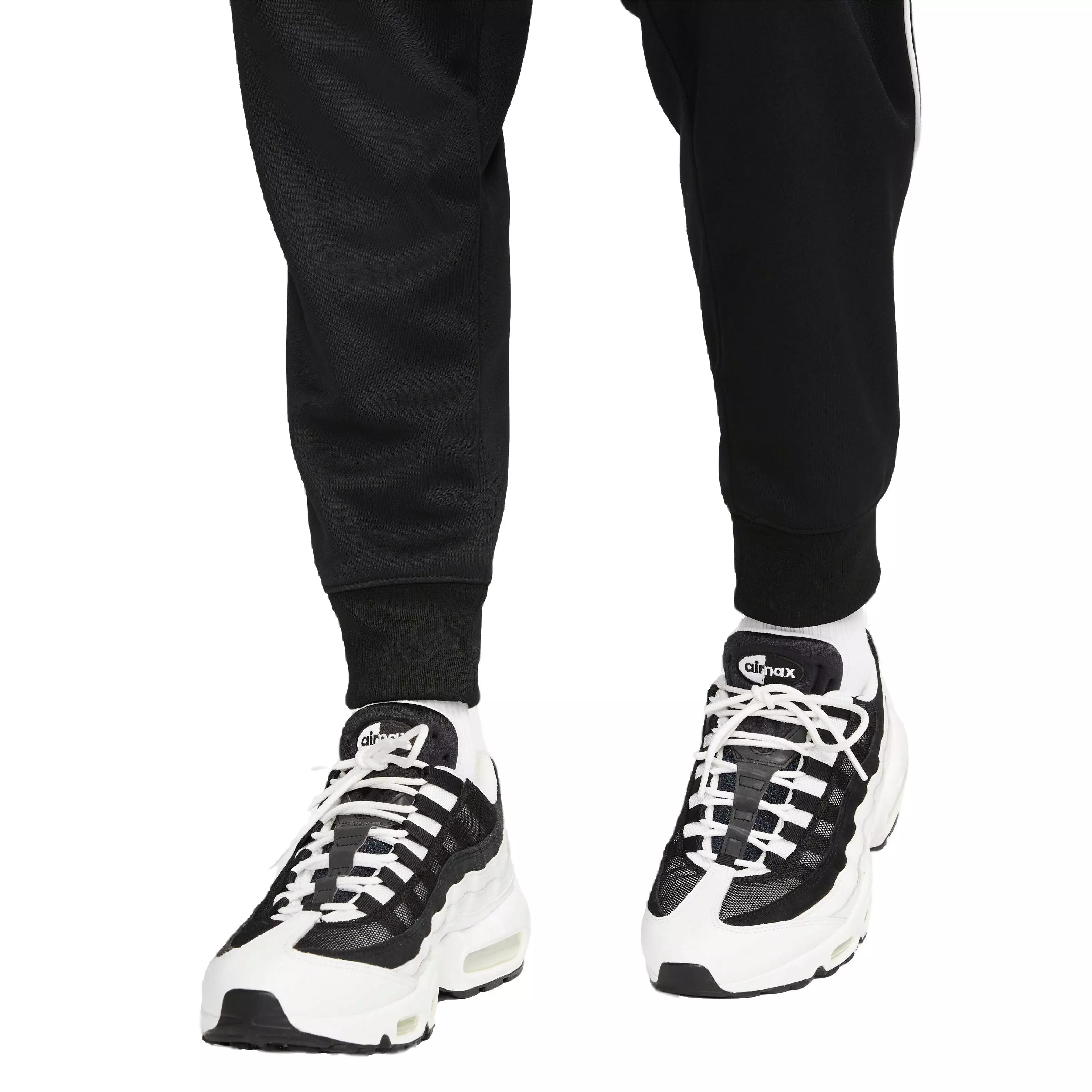 Nike Men's Club Polyknit Tribute Pants-Black - BLACK