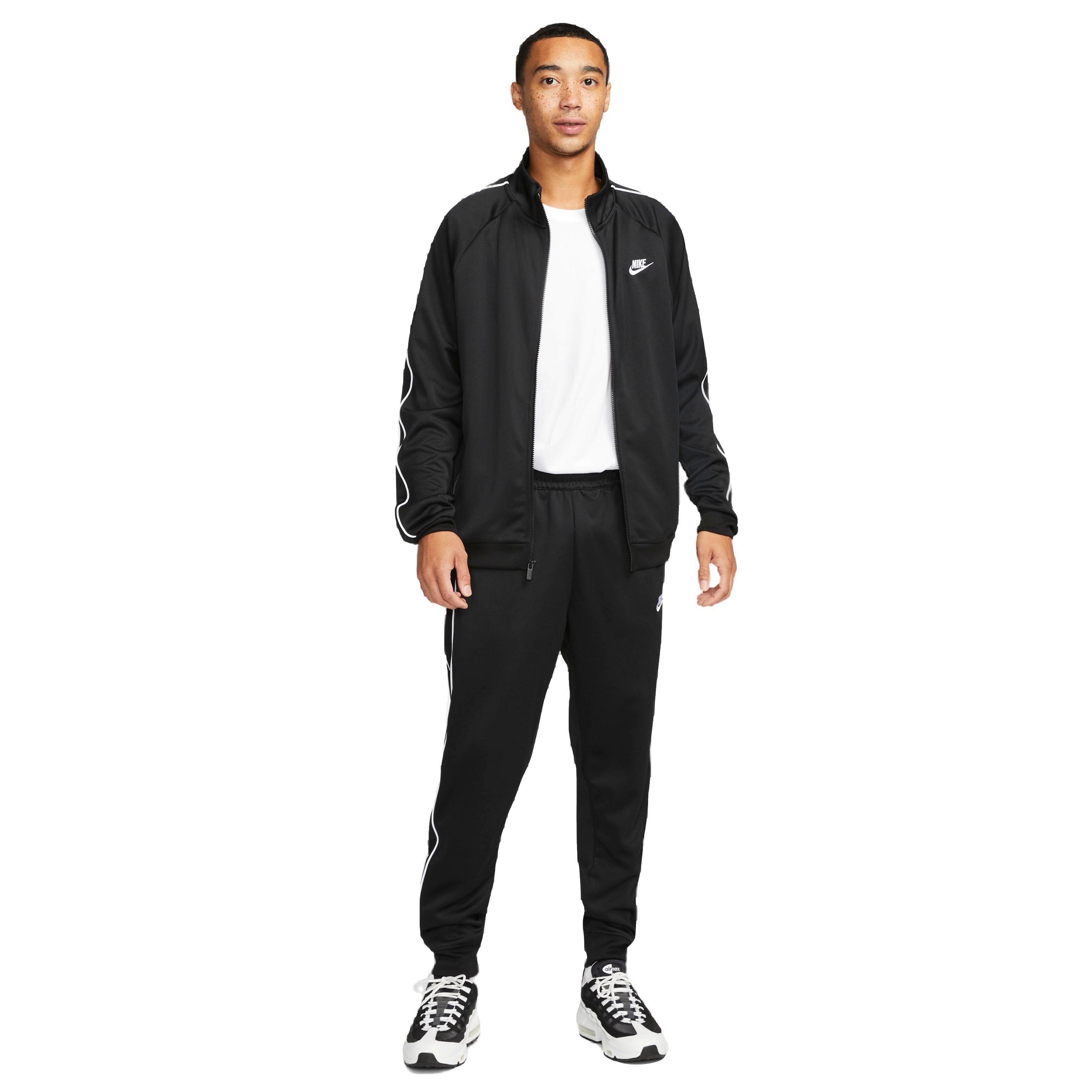 Nike Men's Club Polyknit Tribute Pants-Black - BLACK Thumbnail View 7