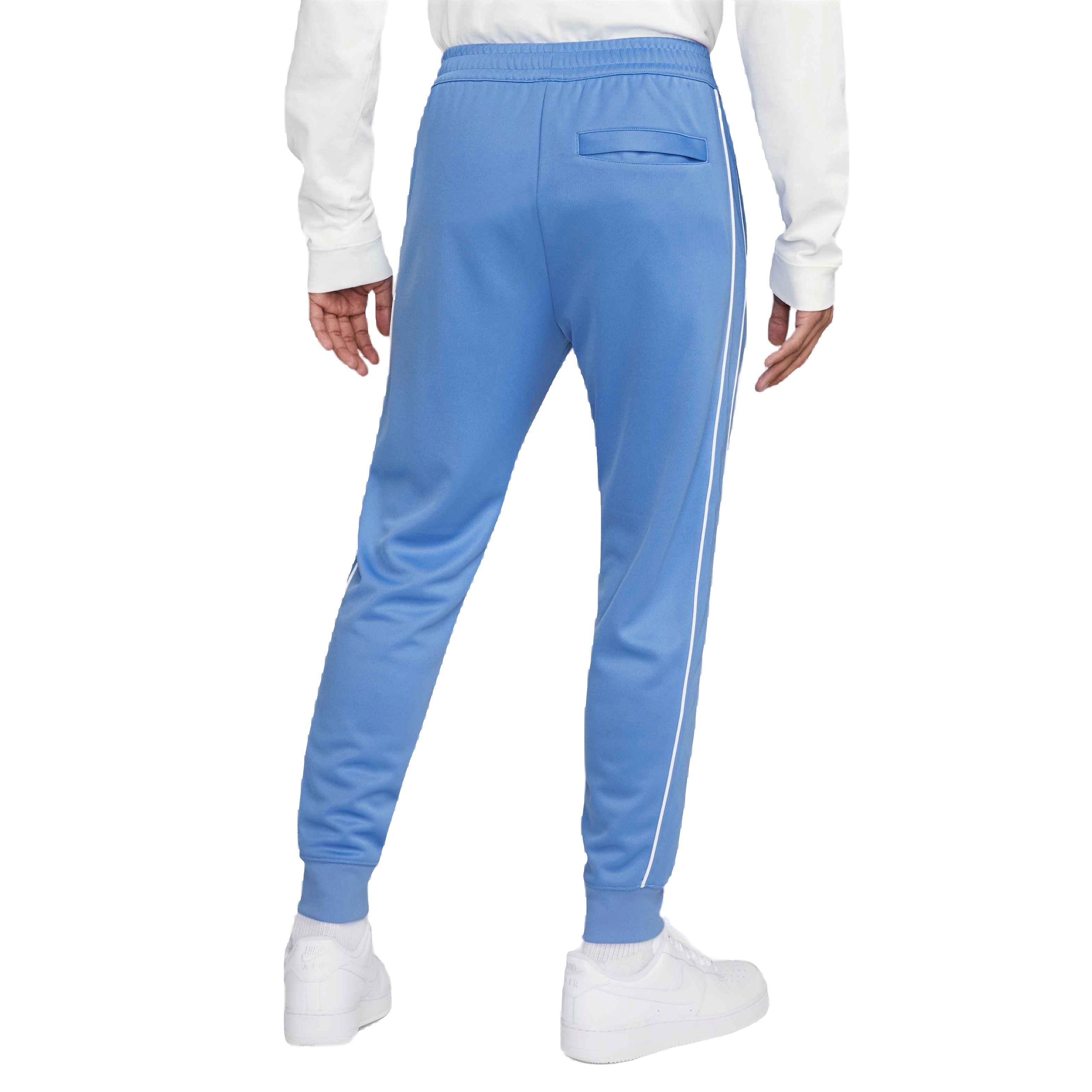 Nike Men's Club Polyknit Tribute Pants-Lt Blue - LT BLUE Thumbnail View 2