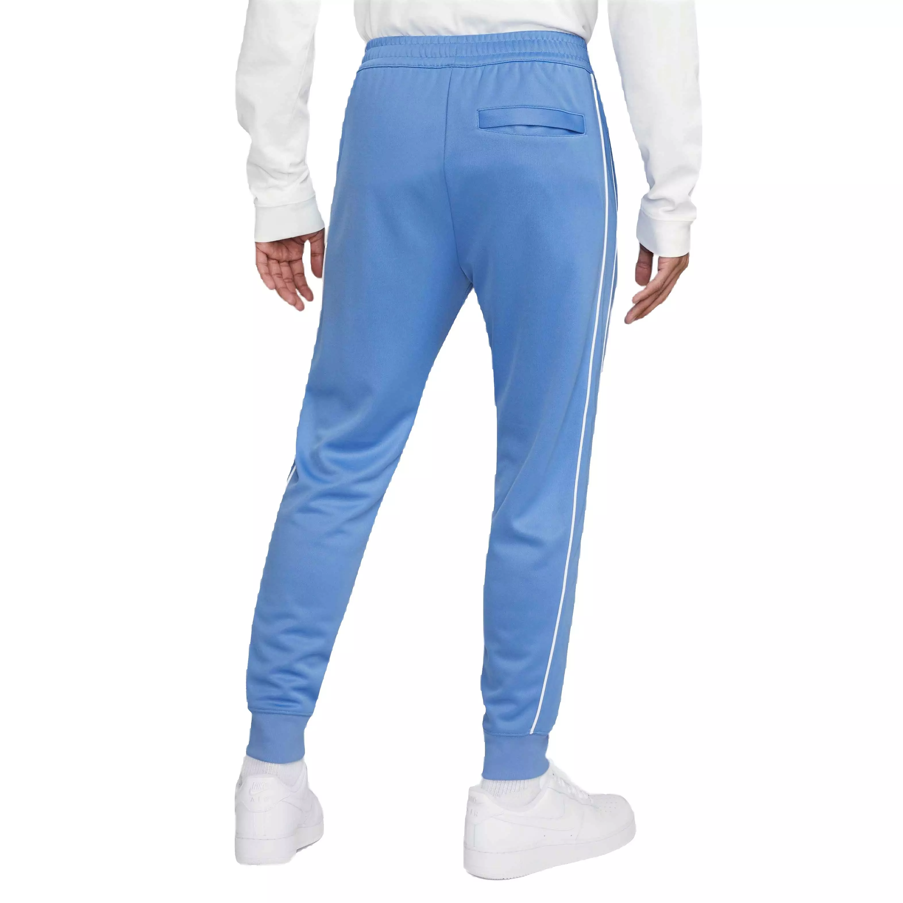 Nike Men's Club Polyknit Tribute Pants-Lt Blue - LT BLUE