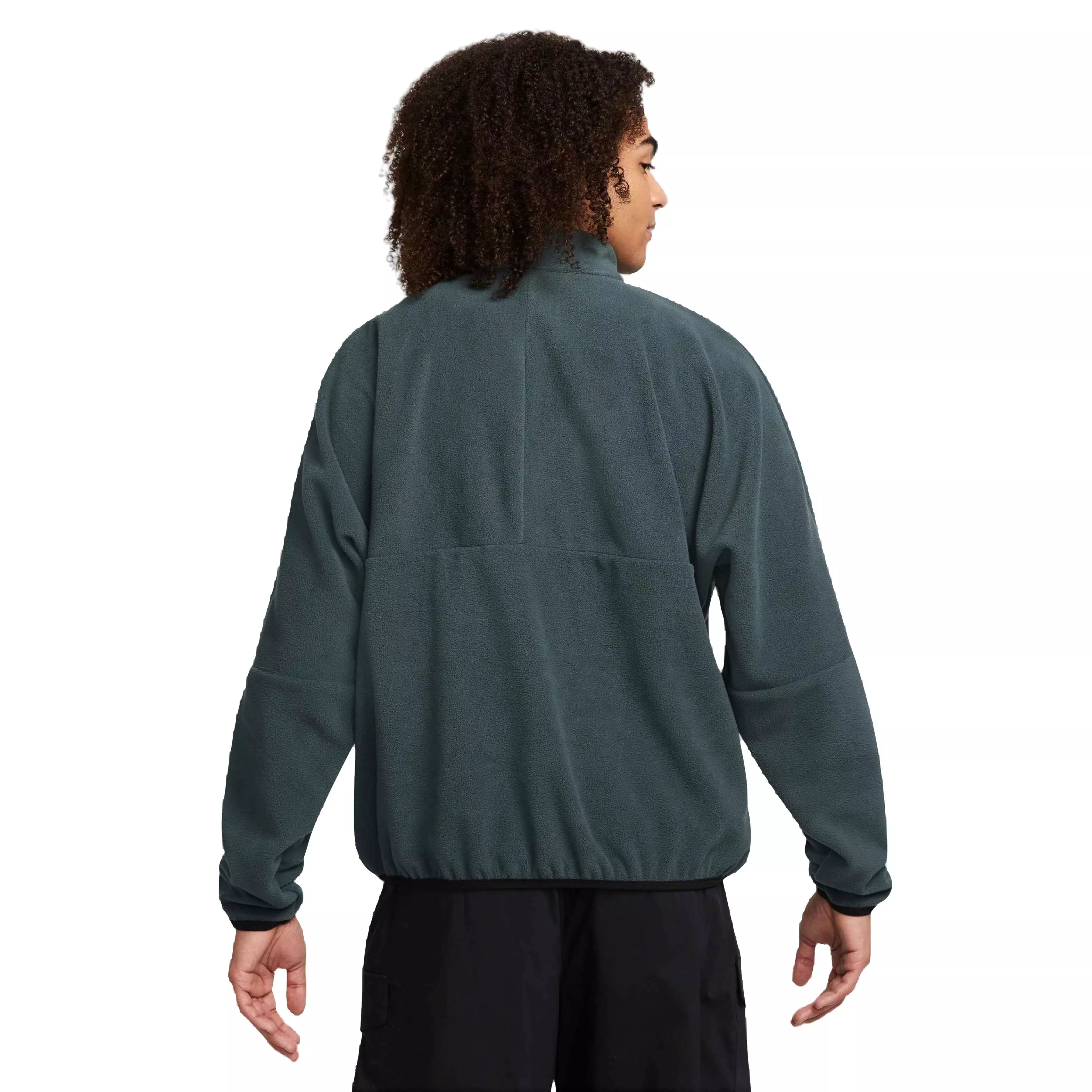 Nike Men's Club Fleece+ 1/2-Zip Fleece Top-Green - GREEN