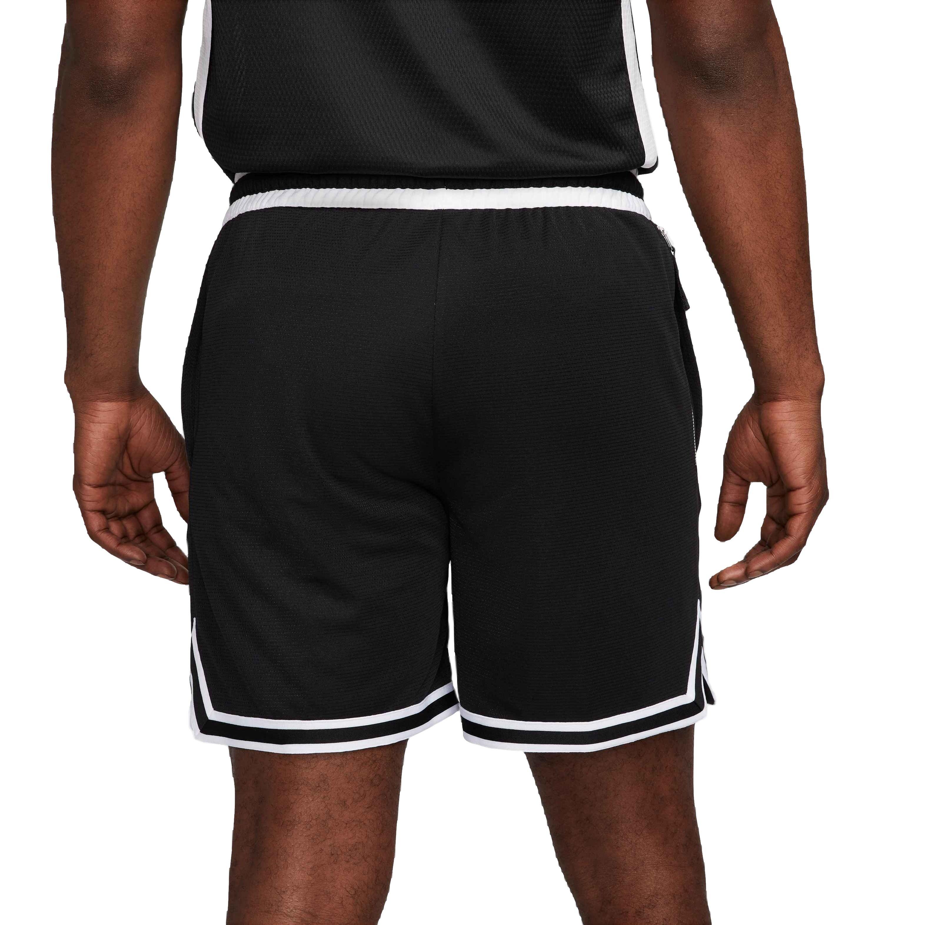 Nike Men's Dri-FIT DNA 6" Basketball Shorts-Black - BLACK Thumbnail View 2