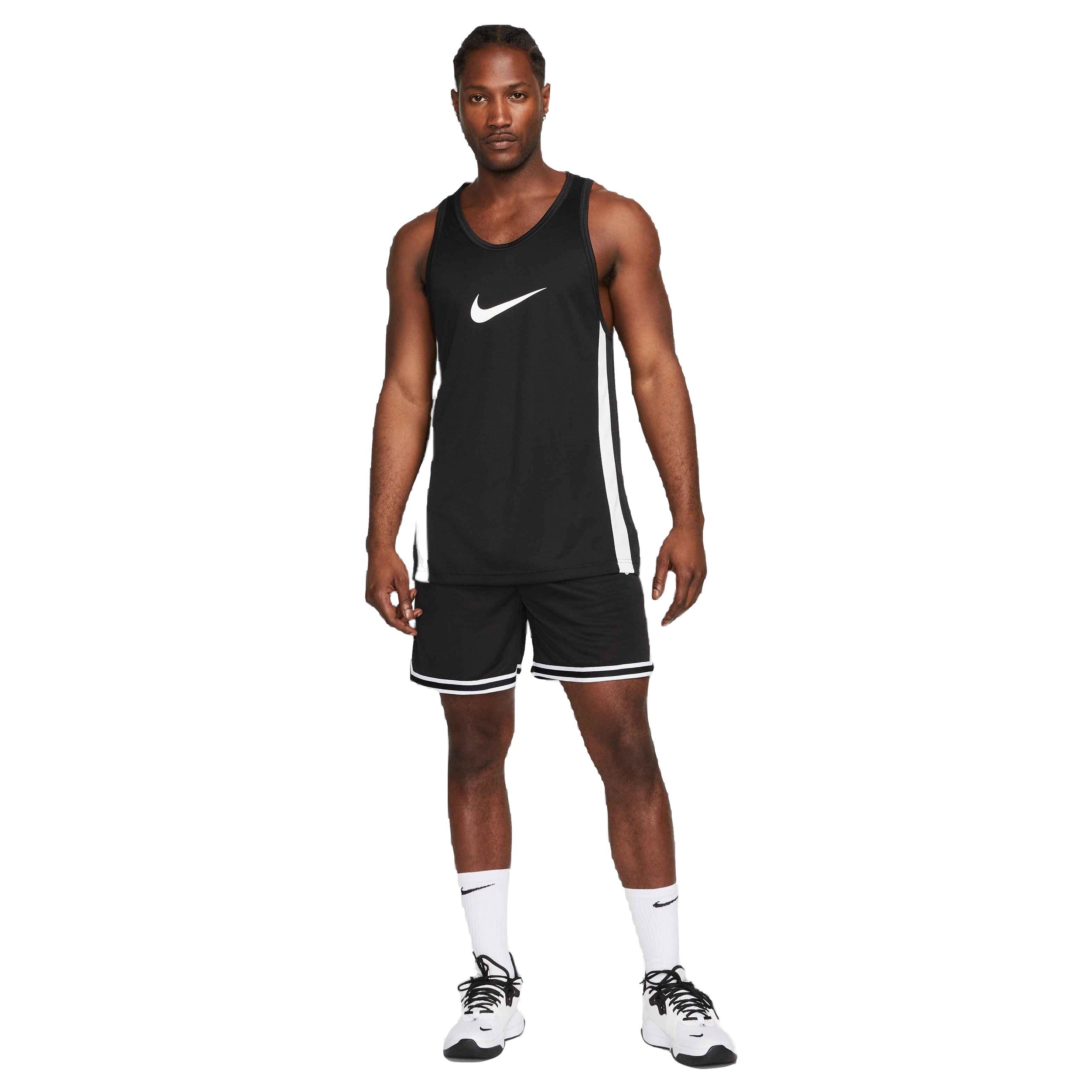 Nike Men's Dri-FIT DNA 6" Basketball Shorts-Black - BLACK Thumbnail View 7