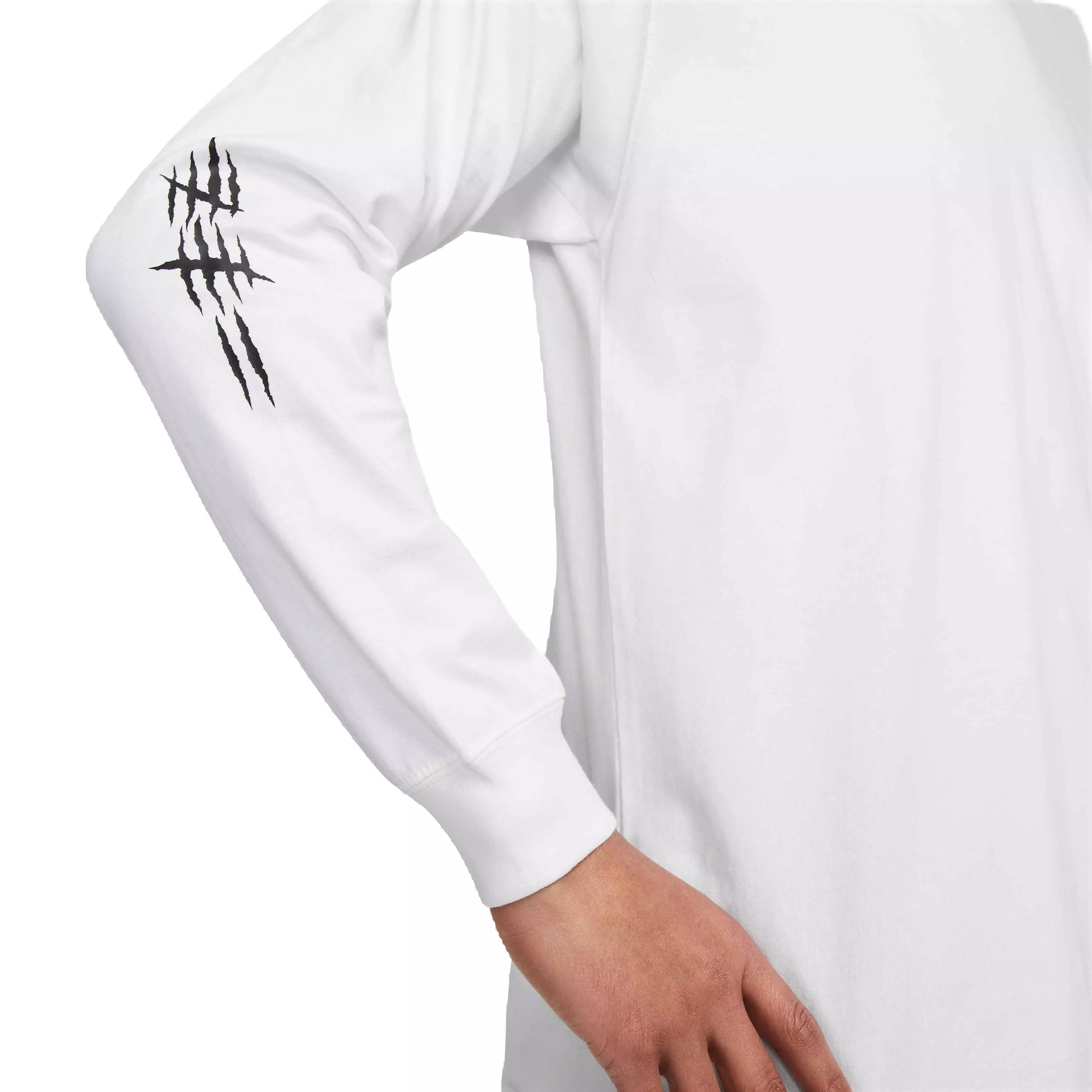 Nike Men's Ja Morant M90 Long-Sleeve Tee - WHITE