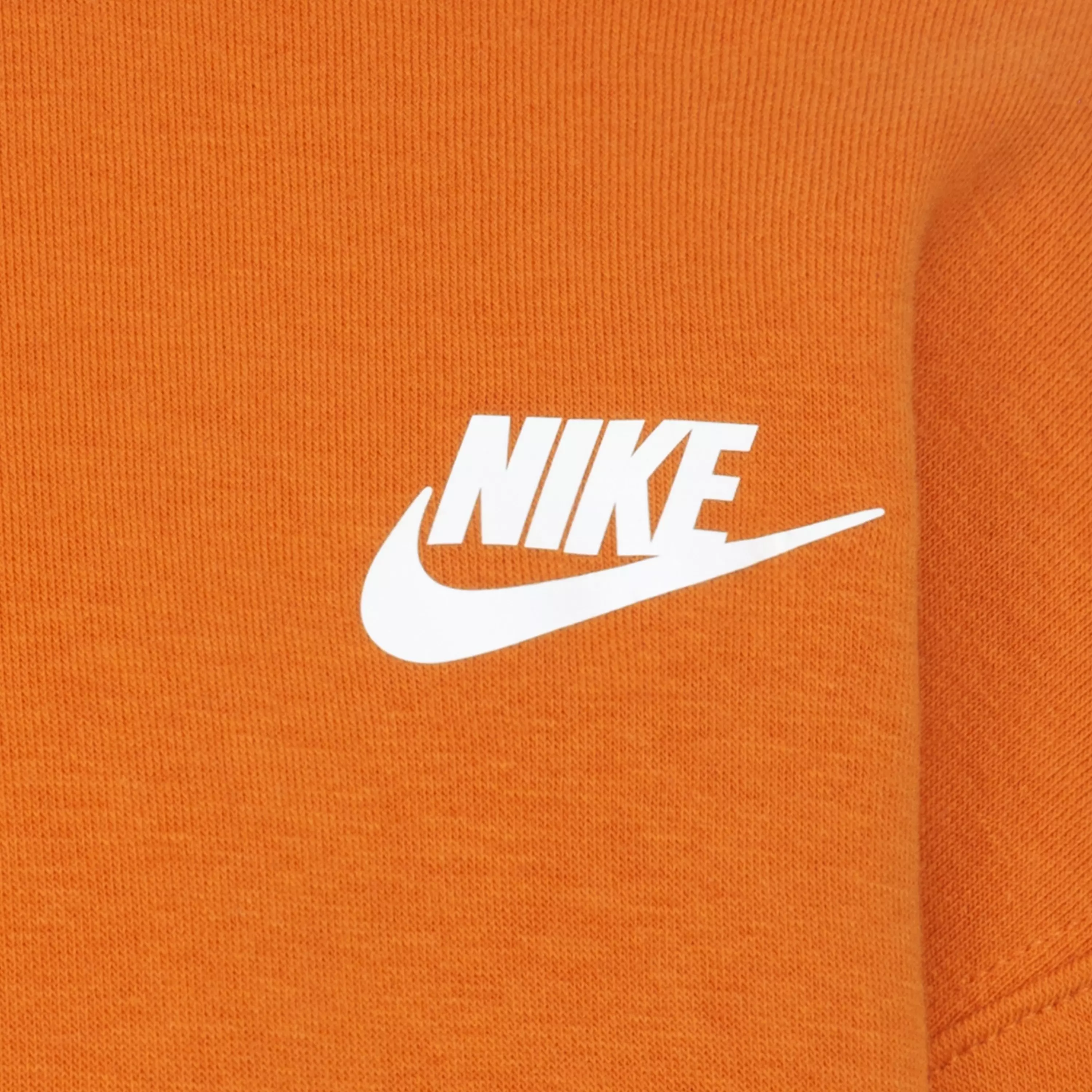 Nike Little Boys' Snow Day Fleece Crew Set - ORANGE