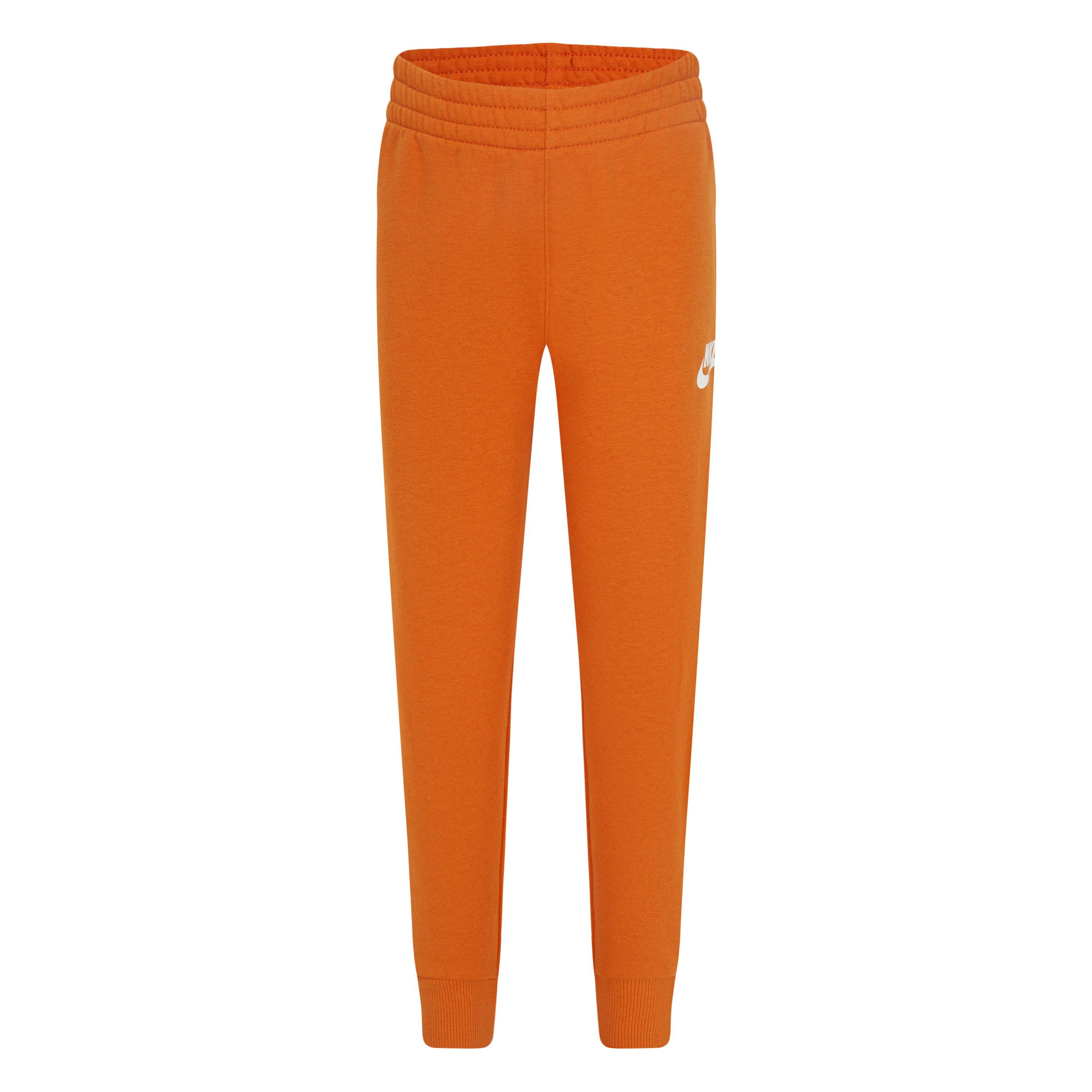 Nike Little Boys' Snow Day Fleece Crew Set - ORANGE Thumbnail View 6