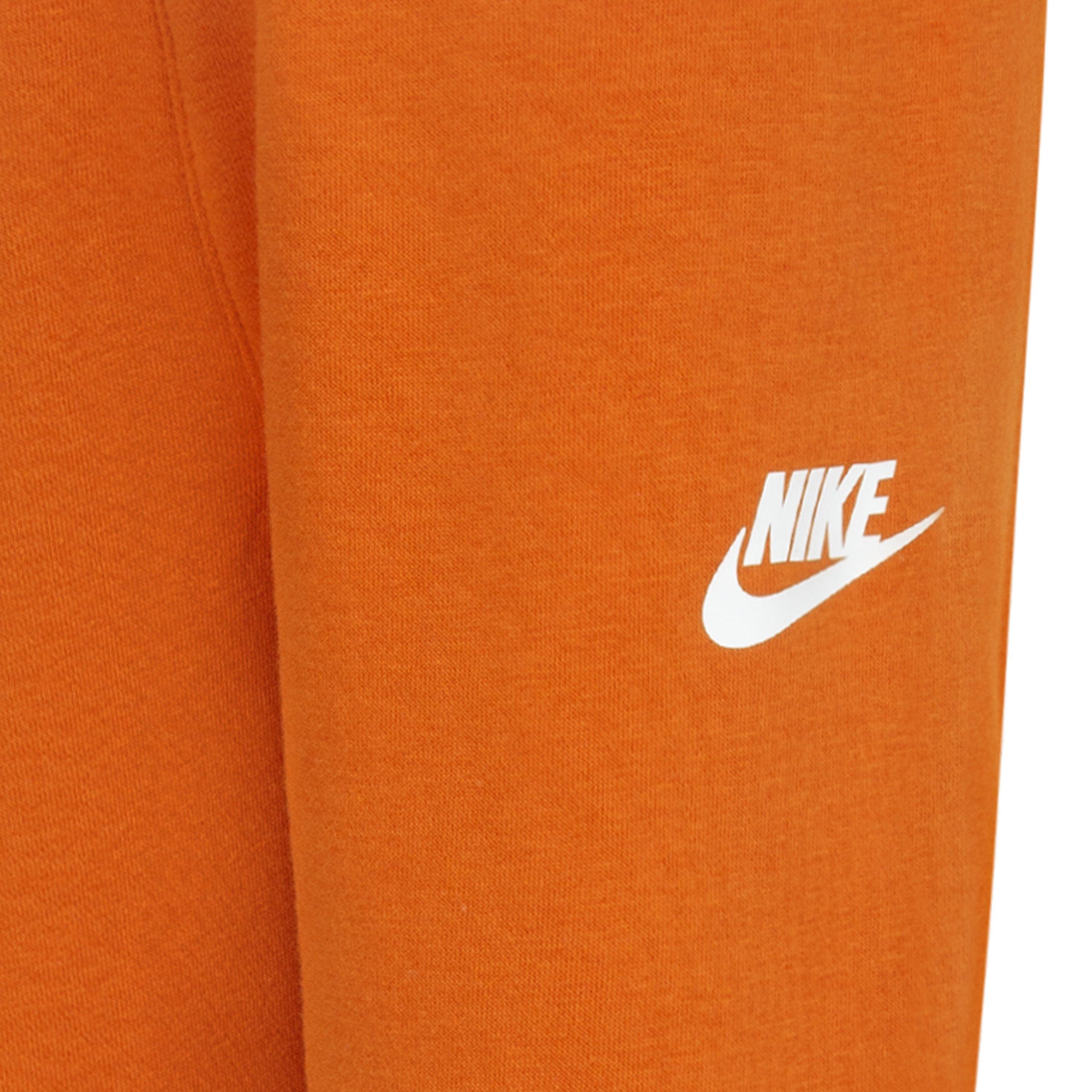 Nike Little Boys' Snow Day Fleece Crew Set - ORANGE Thumbnail View 8